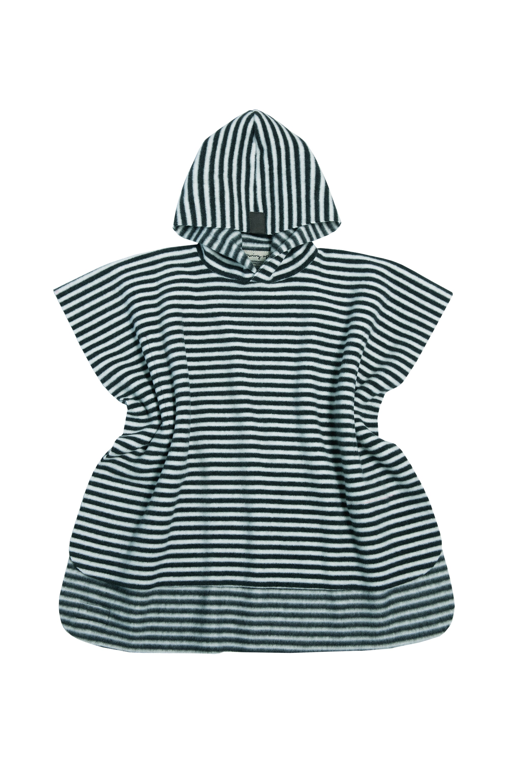 GROWING UP BATHING PONCHO BABY - 405 GU BADEPONCHO STRIPES B&W 673