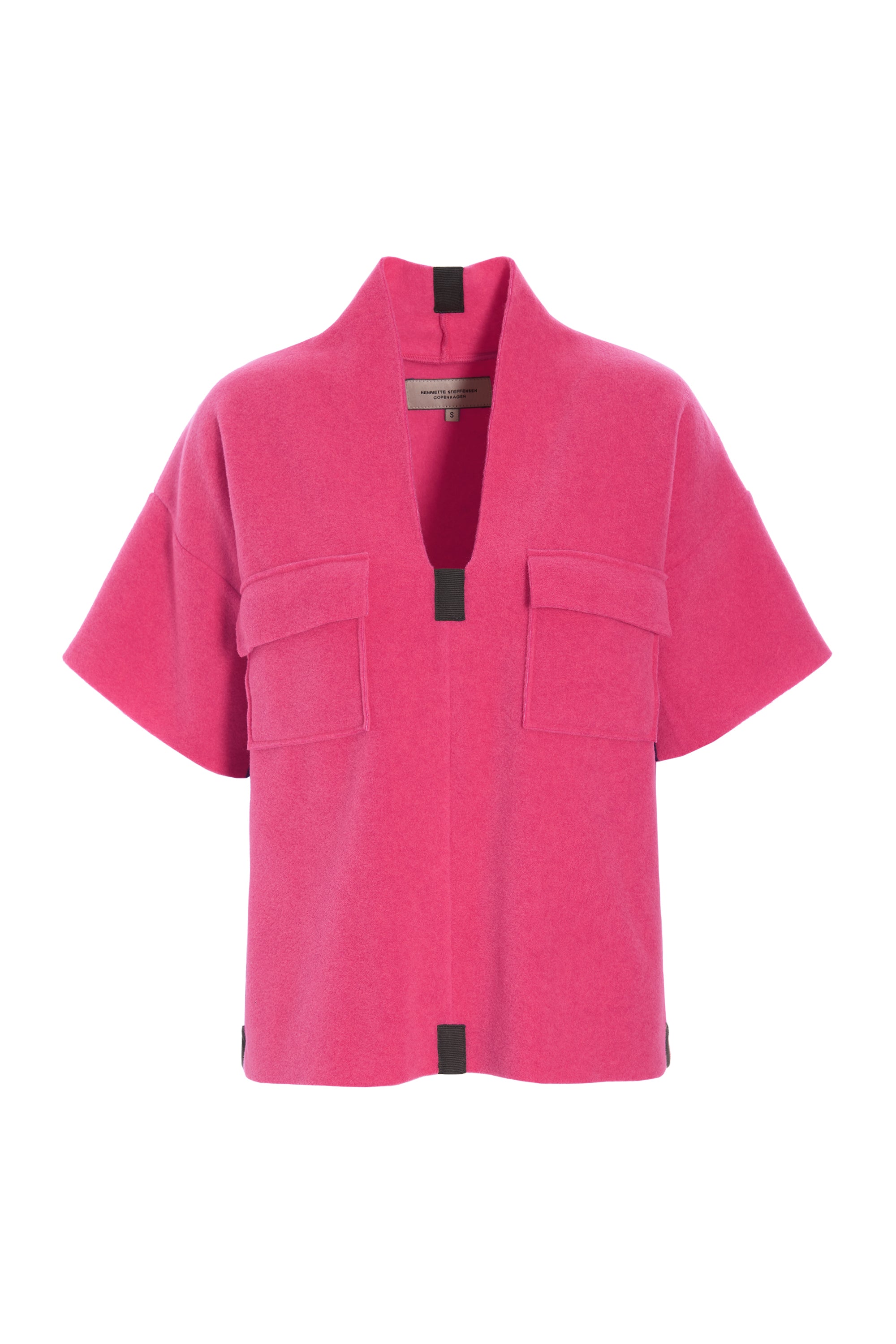 HENRIETTE STEFFENSEN COPENHAGEN BLUSE -1374 BLUSER SUNSET PINK 357