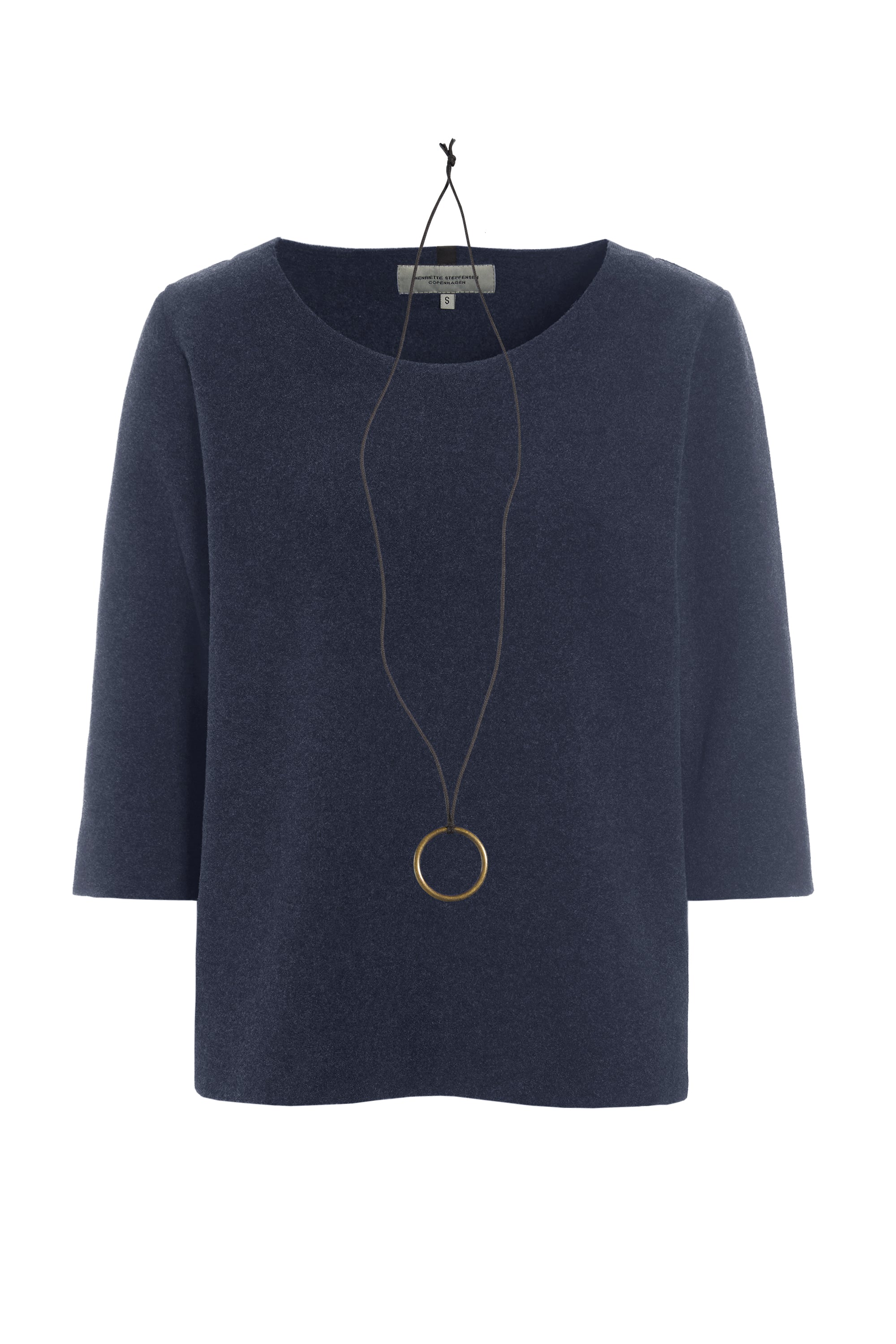 HENRIETTE STEFFENSEN COPENHAGEN BLUSE - 1368 BLUSER EVENING BLUE 690