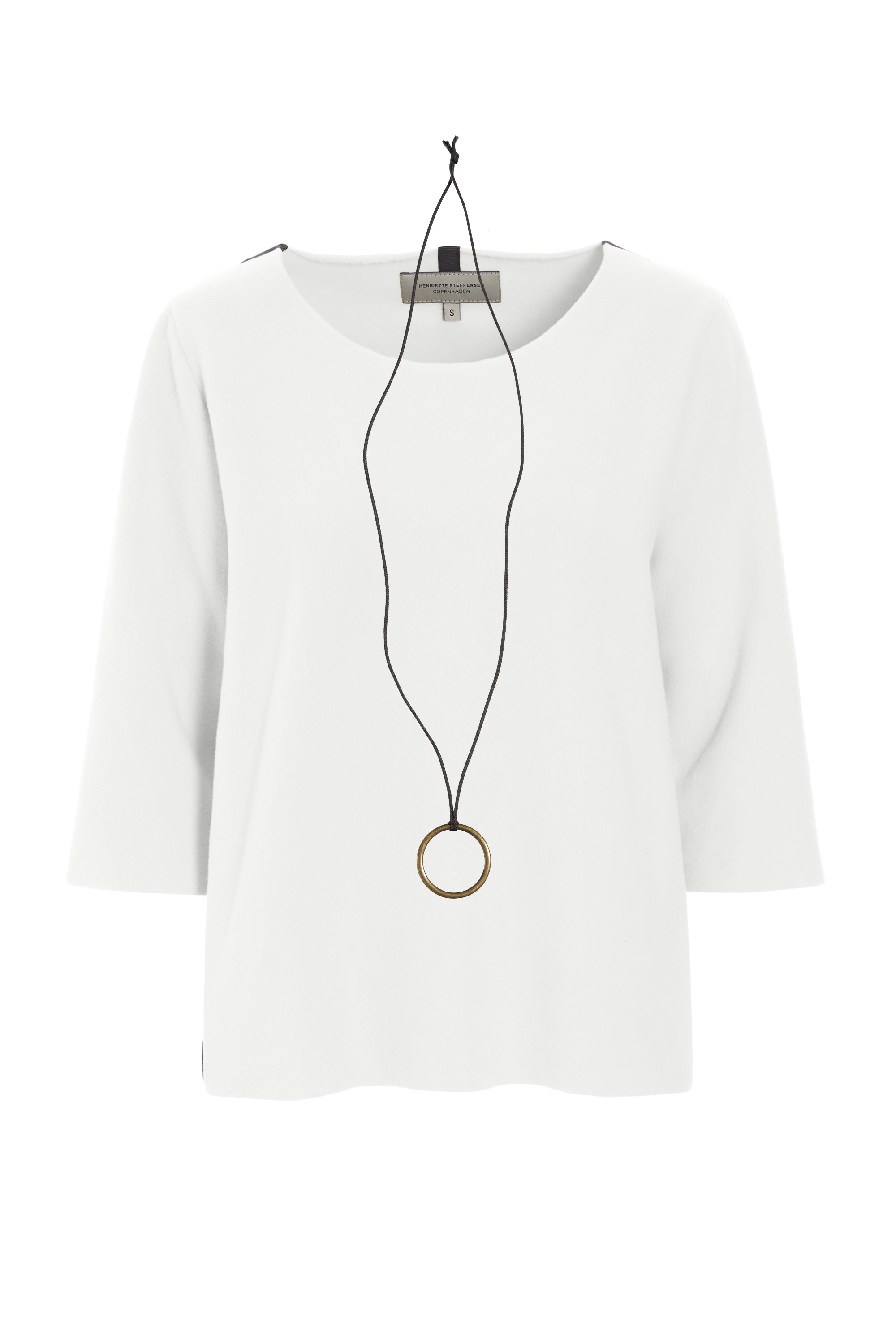 HENRIETTE STEFFENSEN COPENHAGEN BLUSE - 1368 BLUSER OFF WHITE 802