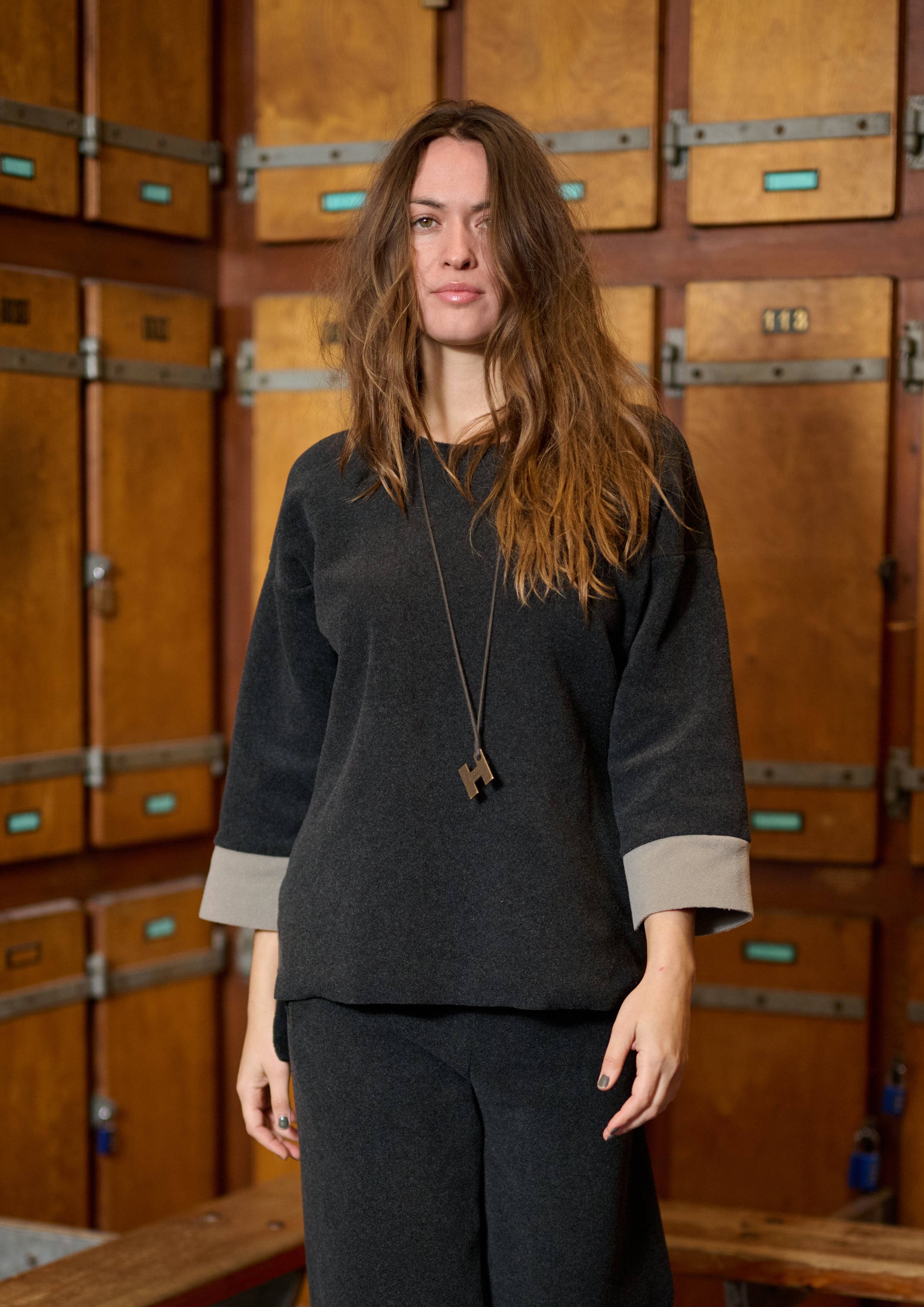 HENRIETTE STEFFENSEN COPENHAGEN BLUSE 2 FARBIGE - 1371 BLUSER SB/ELEPHANT 325