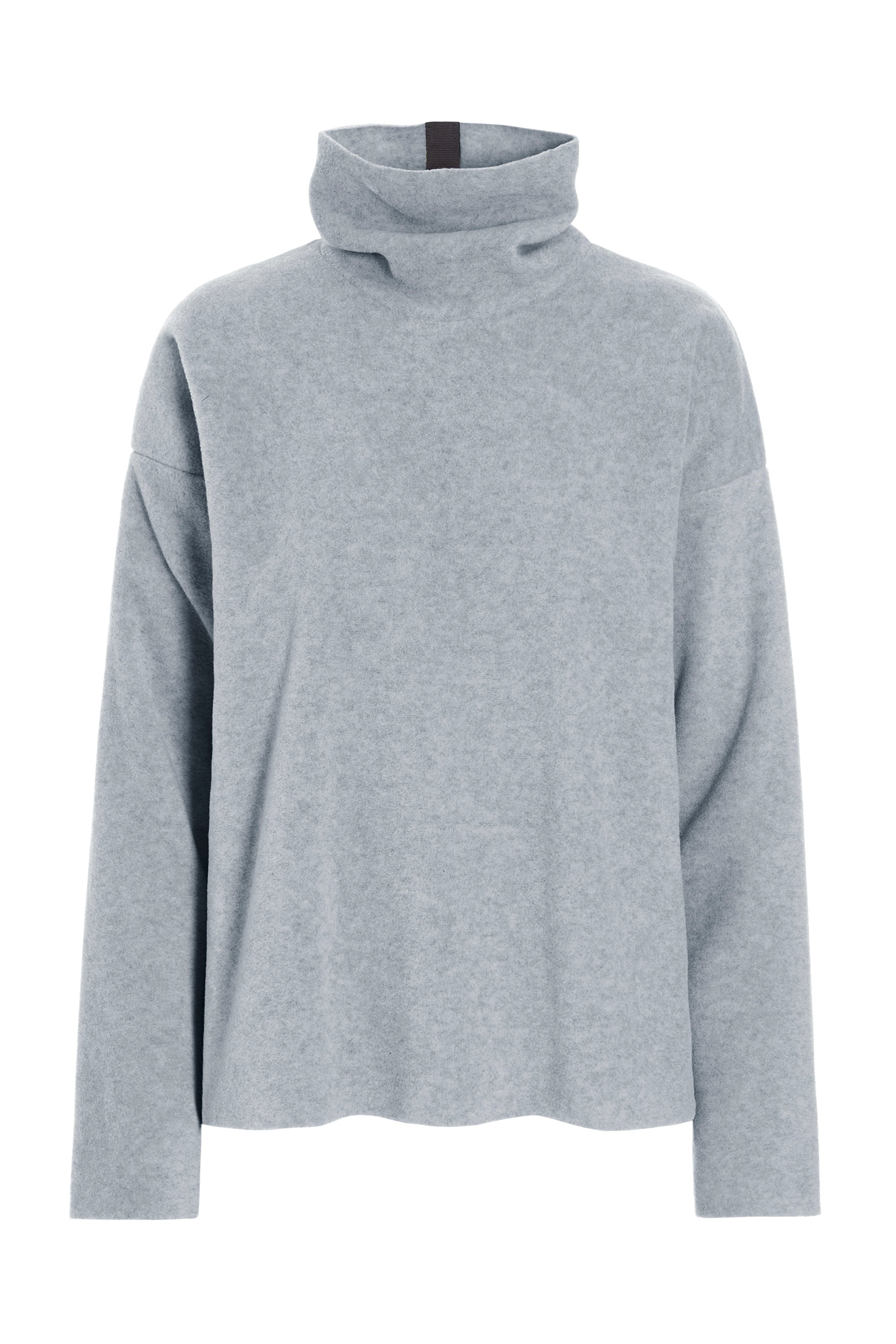 HENRIETTE STEFFENSEN COPENHAGEN BLUSE HOHER KRAGEN - 1360 BLUSER LIGHT GREY 876