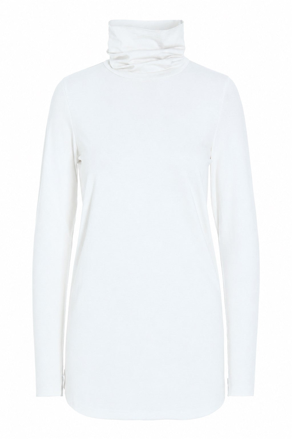 HENRIETTE STEFFENSEN COPENHAGEN BLUSE MIT HOHE HALS - 96073 BLUSER WHITE 816