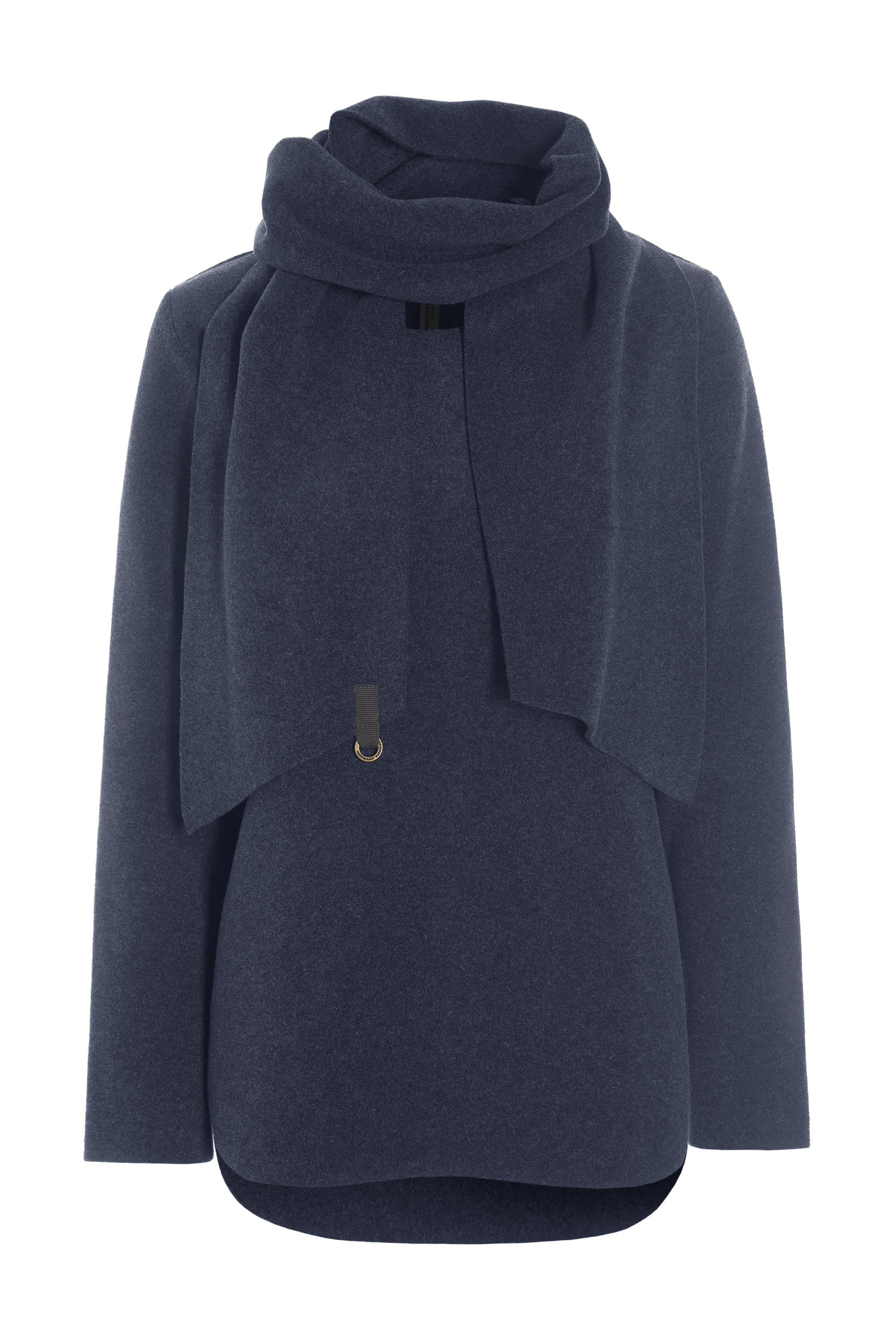 HENRIETTE STEFFENSEN COPENHAGEN BLUSE MIT SCHAL - 1373 BLUSER EVENING BLUE 690