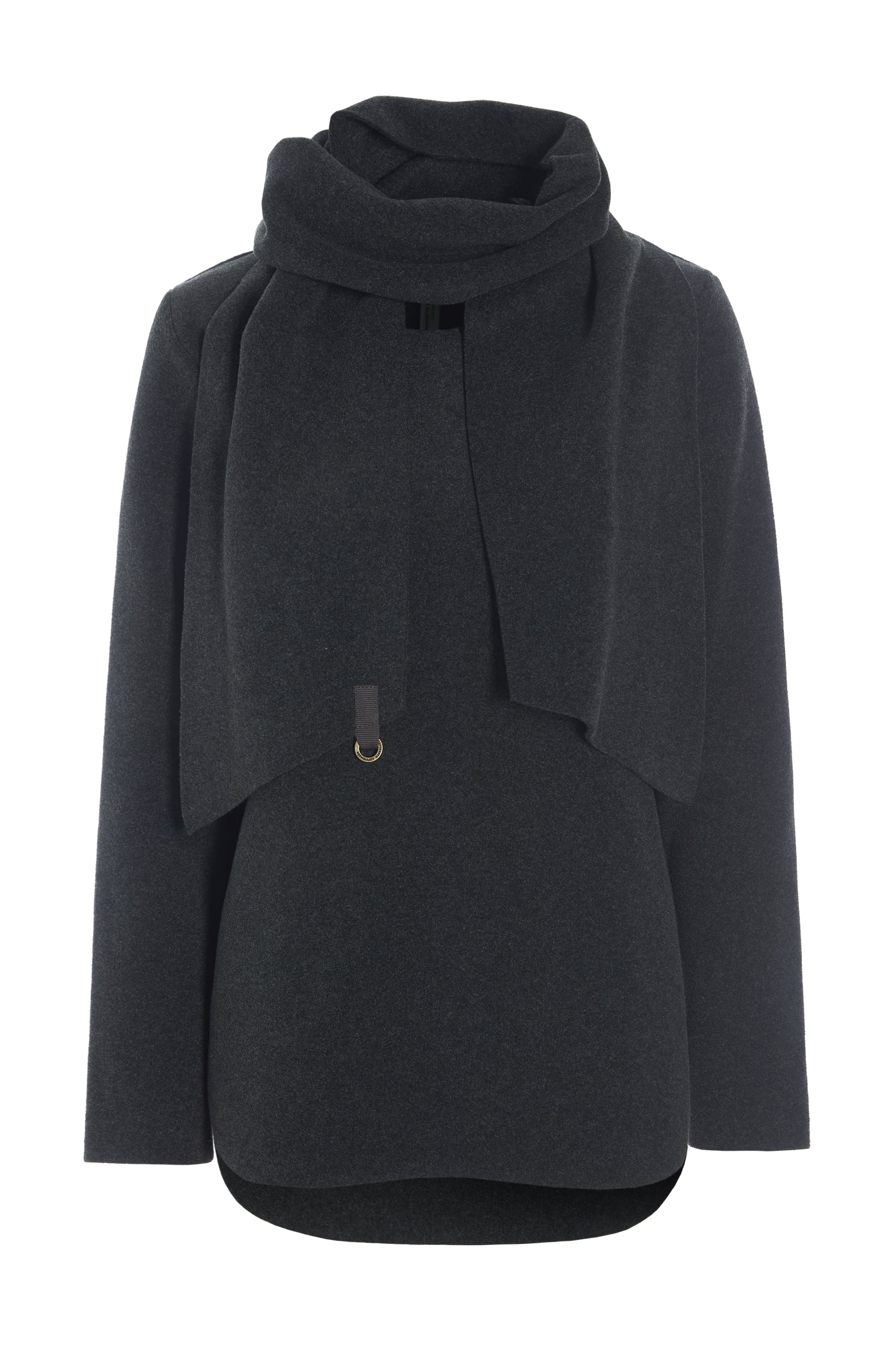 HENRIETTE STEFFENSEN COPENHAGEN BLUSE MIT SCHAL - 1373 BLUSER SOFT BLACK 914