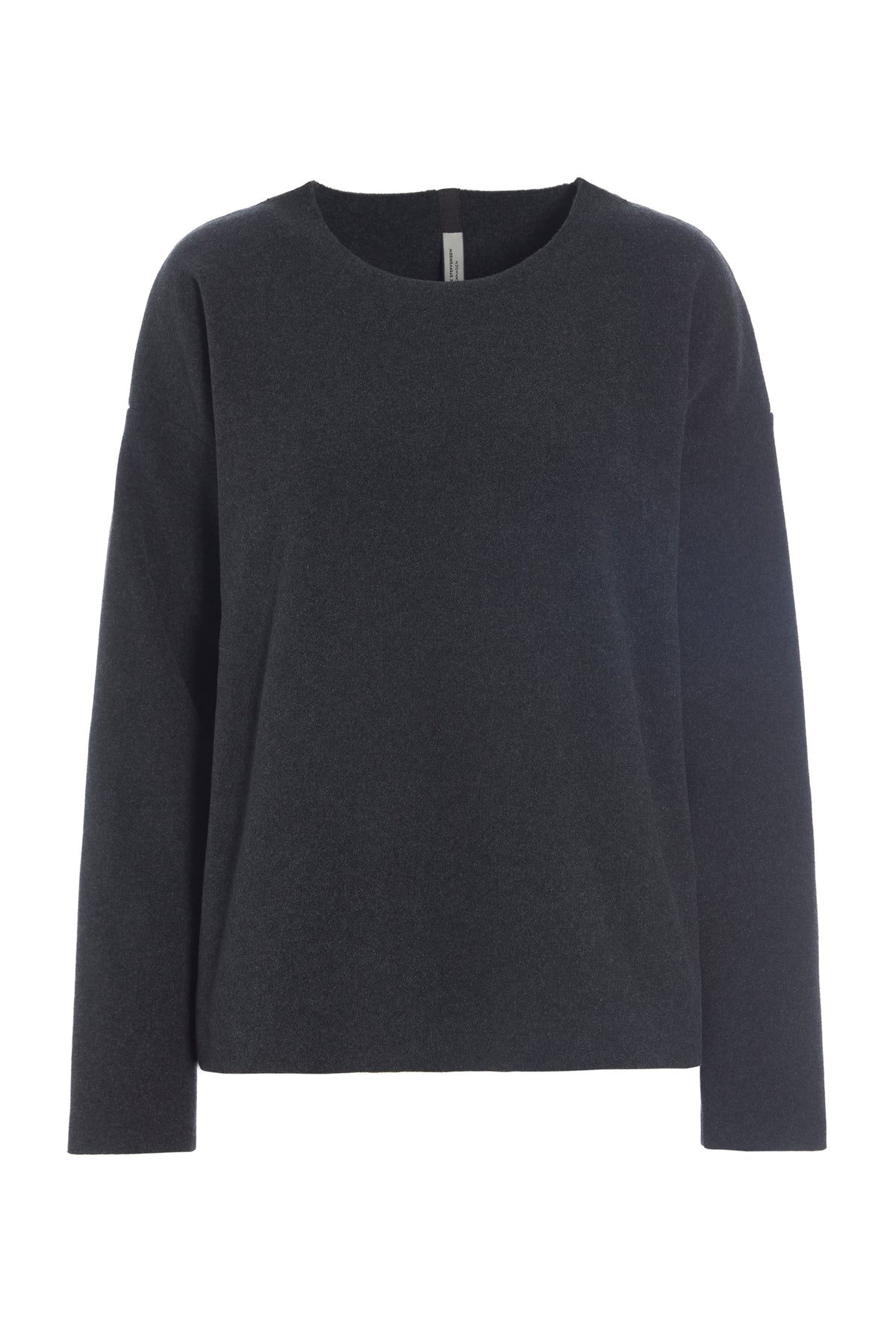 HENRIETTE STEFFENSEN COPENHAGEN BLUSE RUNDEM AUSSCHNITT - 1359 BLUSER SOFT BLACK 914