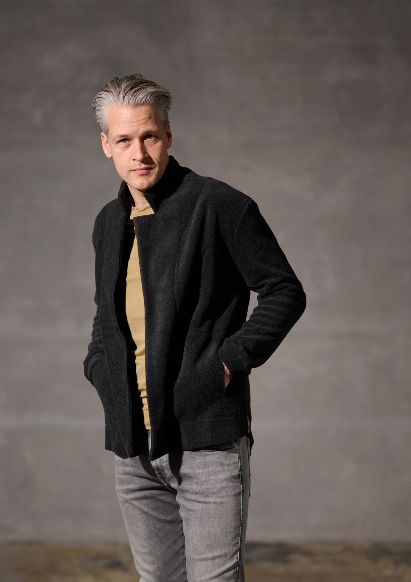 CARL BY STEFFENSEN COPENHAGEN CARDIGAN - 1050C CARDIGANS SOFT BLACK 914