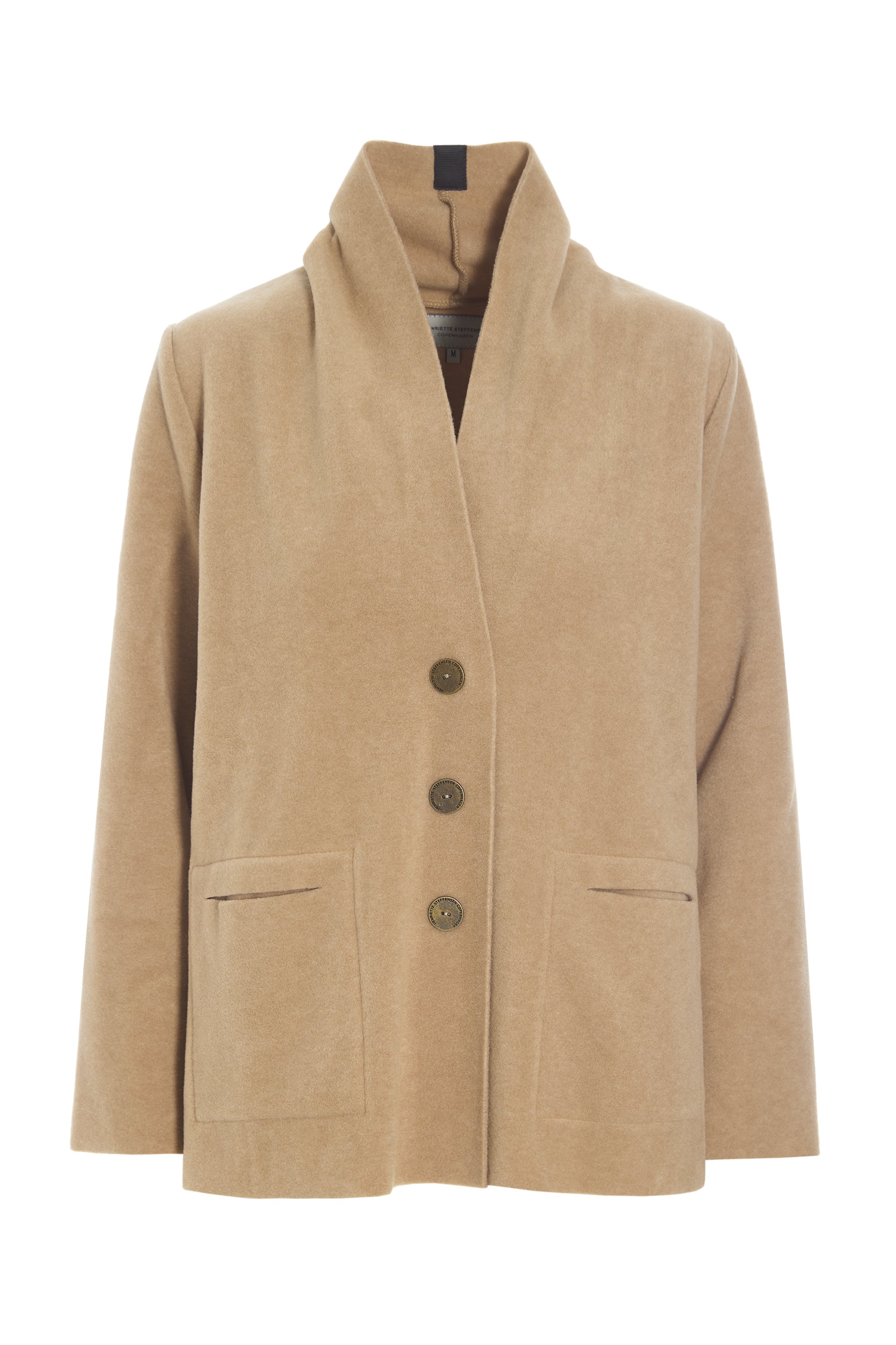 HENRIETTE STEFFENSEN COPENHAGEN CARDIGAN - 7168 CARDIGANS CAMEL 815