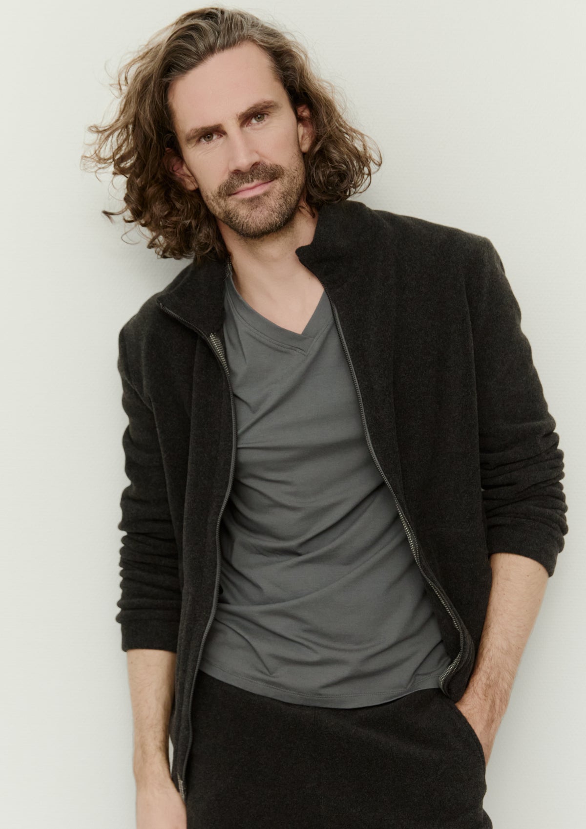 CARL BY STEFFENSEN COPENHAGEN CARDIGAN REIßVERSCHLUSS - 1040C CARDIGANS SOFT BLACK 914