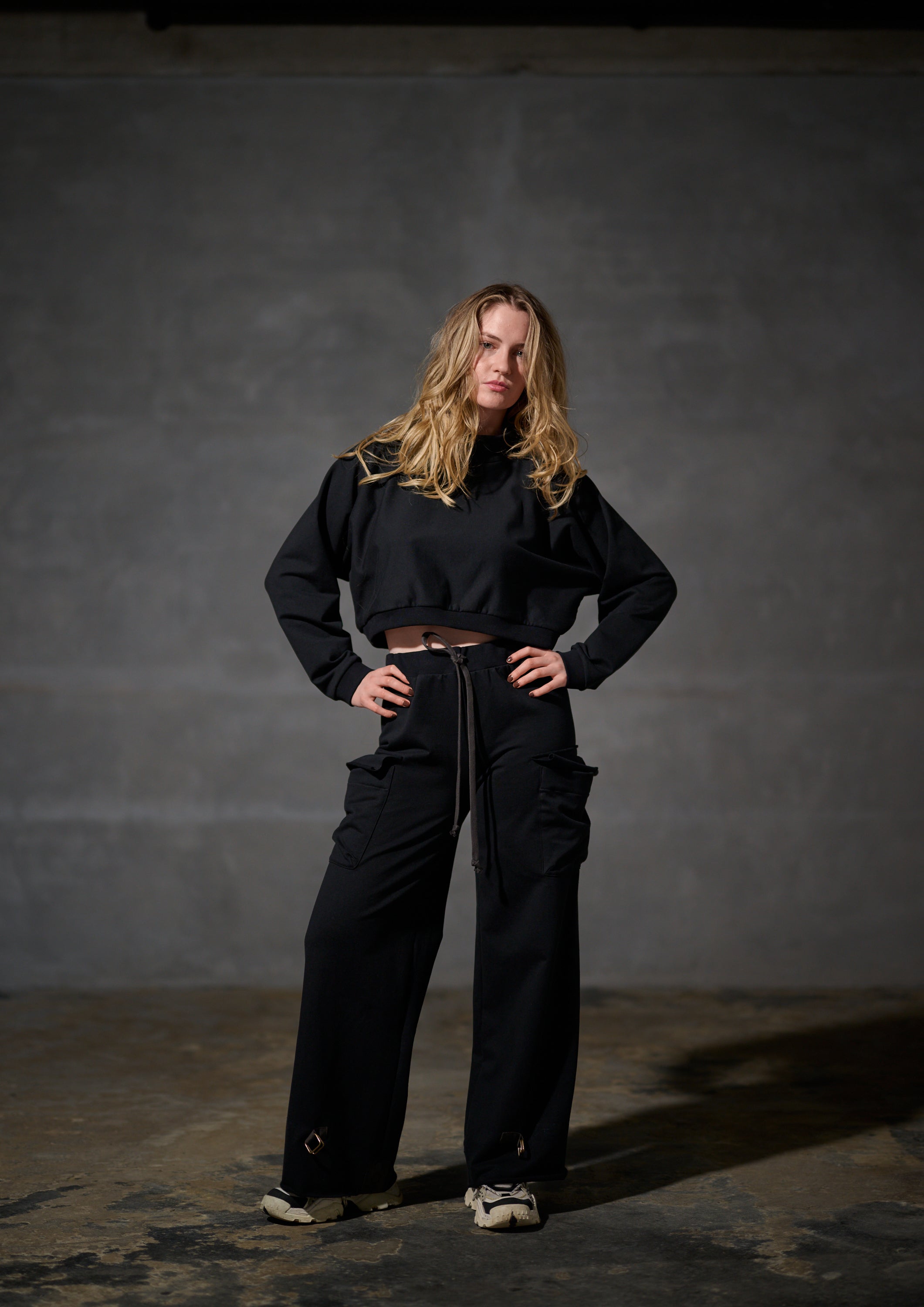 HENRIETTE STEFFENSEN COPENHAGEN CARGO HOSEN - 72017 BUKSER BLACK 900