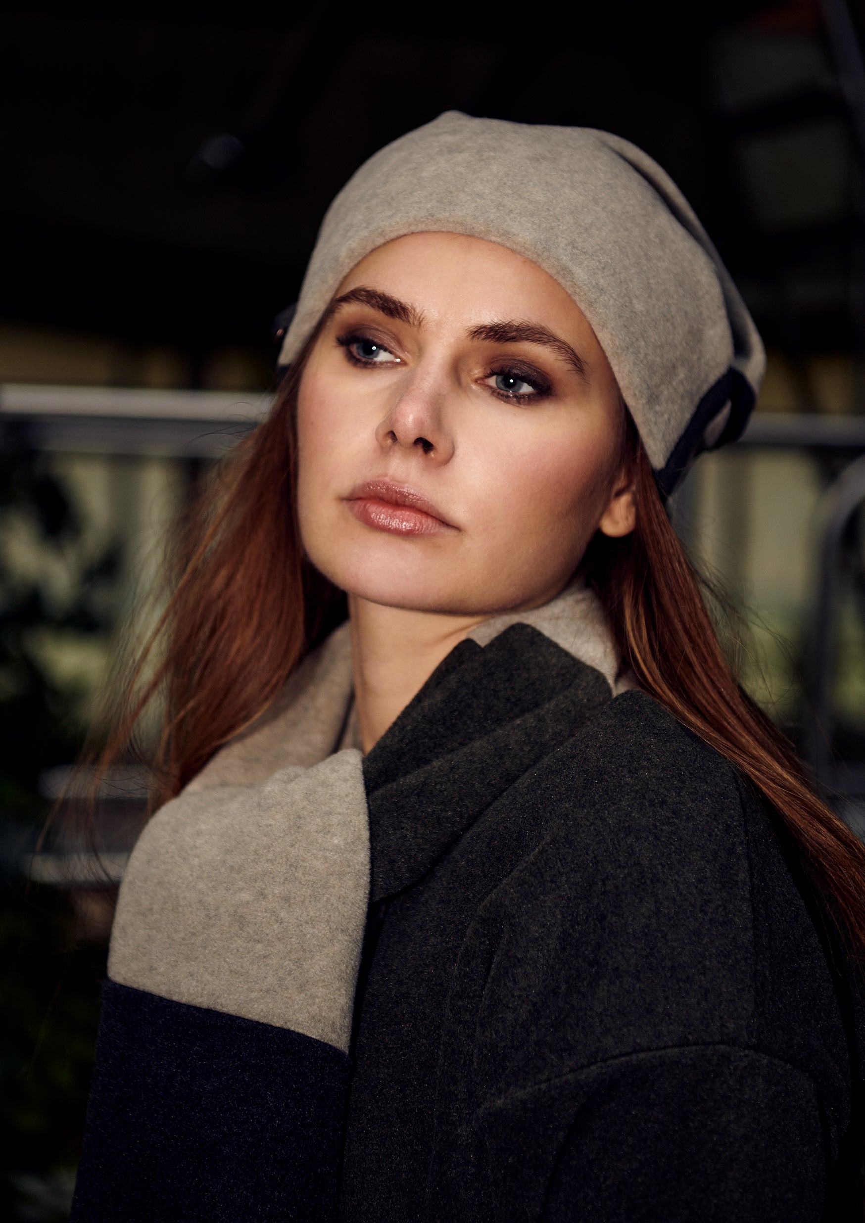 HENRIETTE STEFFENSEN COPENHAGEN DOPPELT GEFALTETER HUT - 5037 HATS SAND 805