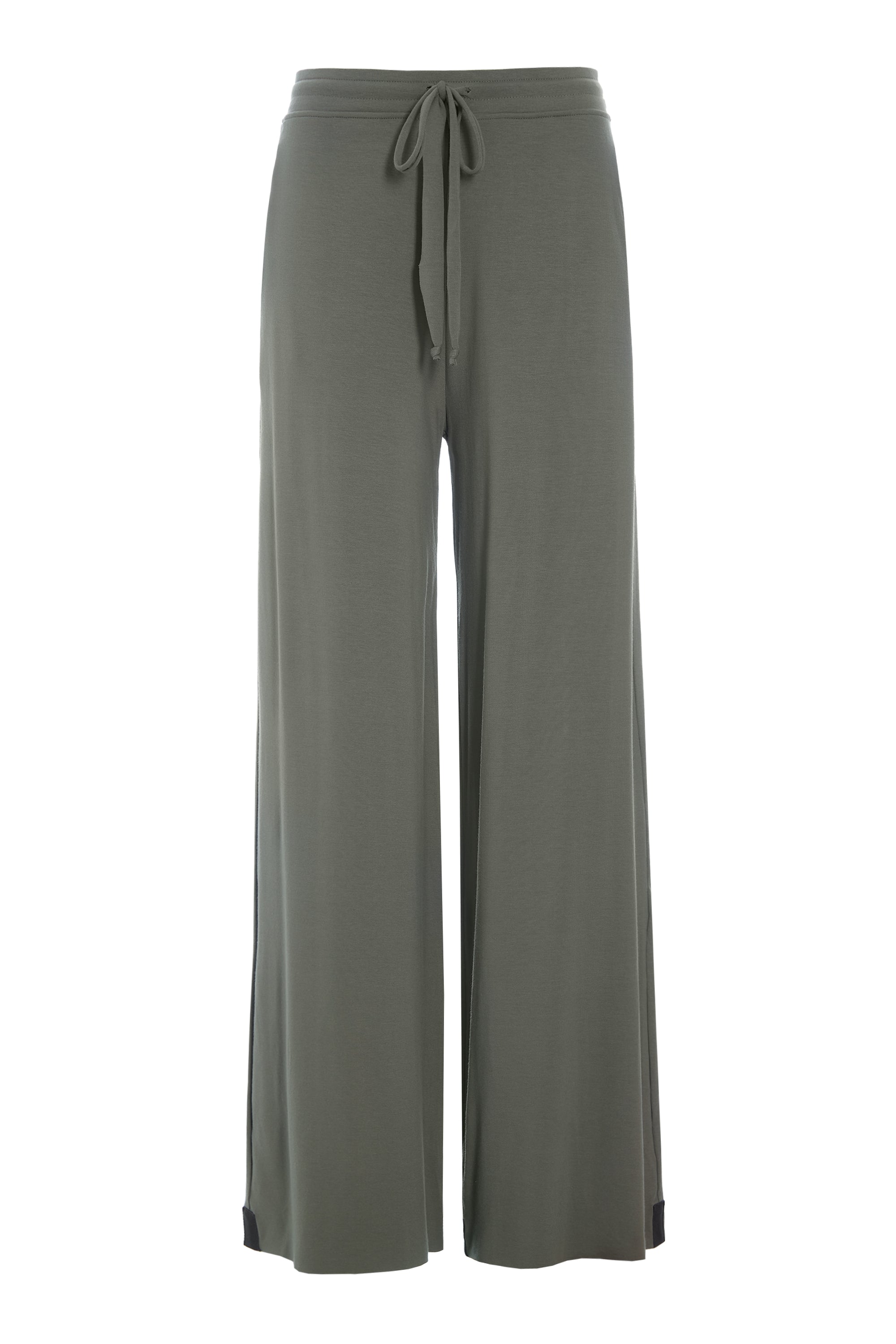 HENRIETTE STEFFENSEN COPENHAGEN FLARE HOSEN - 99013 BUKSER DUSTY GREEN 609