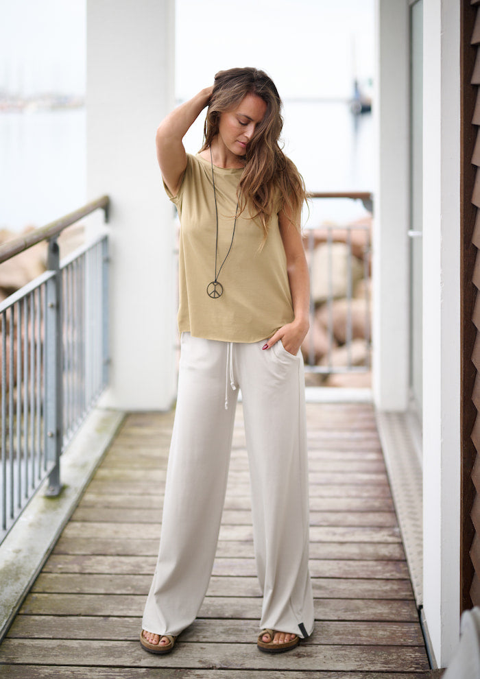 HENRIETTE STEFFENSEN COPENHAGEN FLARE HOSEN - 99013 BUKSER KIT 831