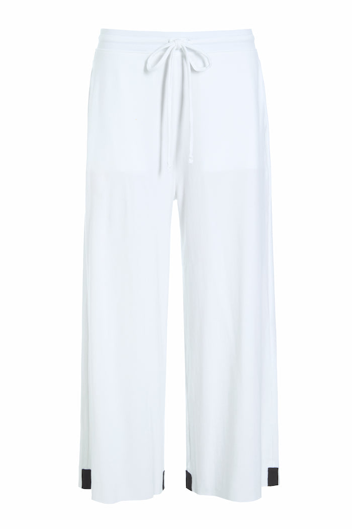 HENRIETTE STEFFENSEN COPENHAGEN FLARE HOSEN 3/4 - 99015 BUKSER WHITE 816