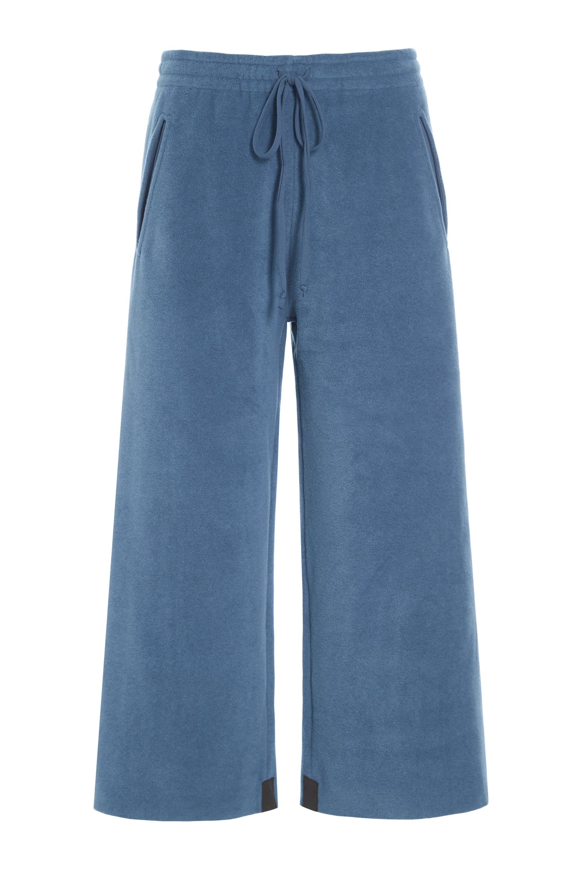 HENRIETTE STEFFENSEN COPENHAGEN FLARE HOSEN 3/4 LÄNGE - 2115 BUKSER DUSTY BLUE 794