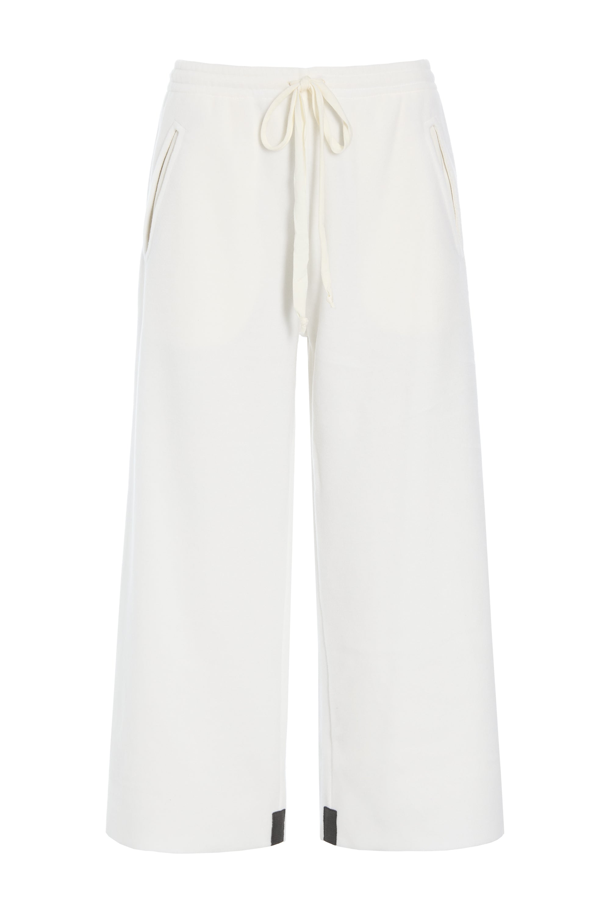 HENRIETTE STEFFENSEN COPENHAGEN FLARE HOSEN 3/4 LÄNGE - 2115 BUKSER OFF WHITE 802