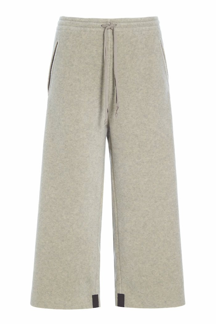 HENRIETTE STEFFENSEN COPENHAGEN FLARE HOSEN 3/4 LÄNGE - 2115 BUKSER SAND 805