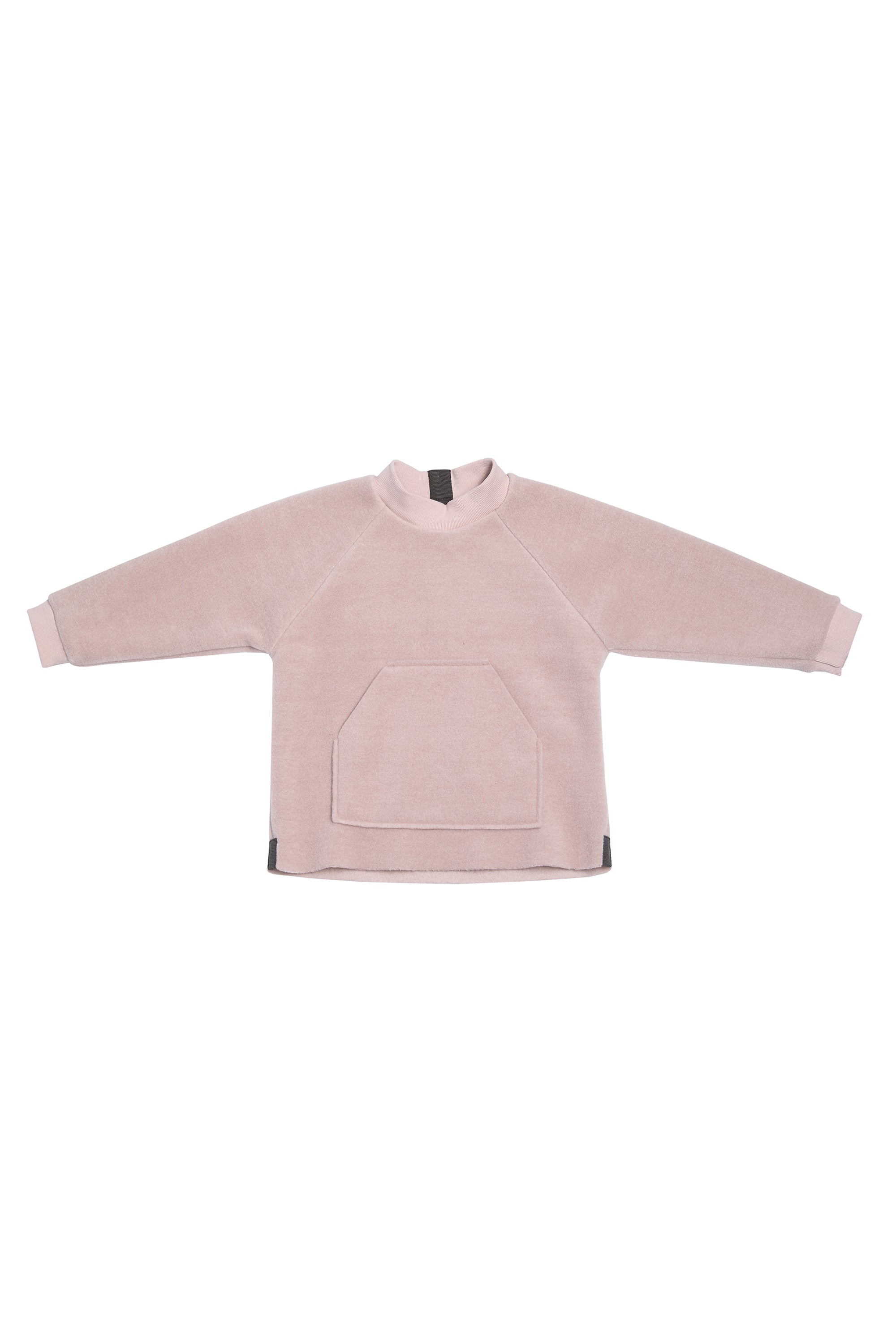 GROWING UP FLEECE BLOUSE POCKET TODDLER - 109 GU BLUSER NUDE 401