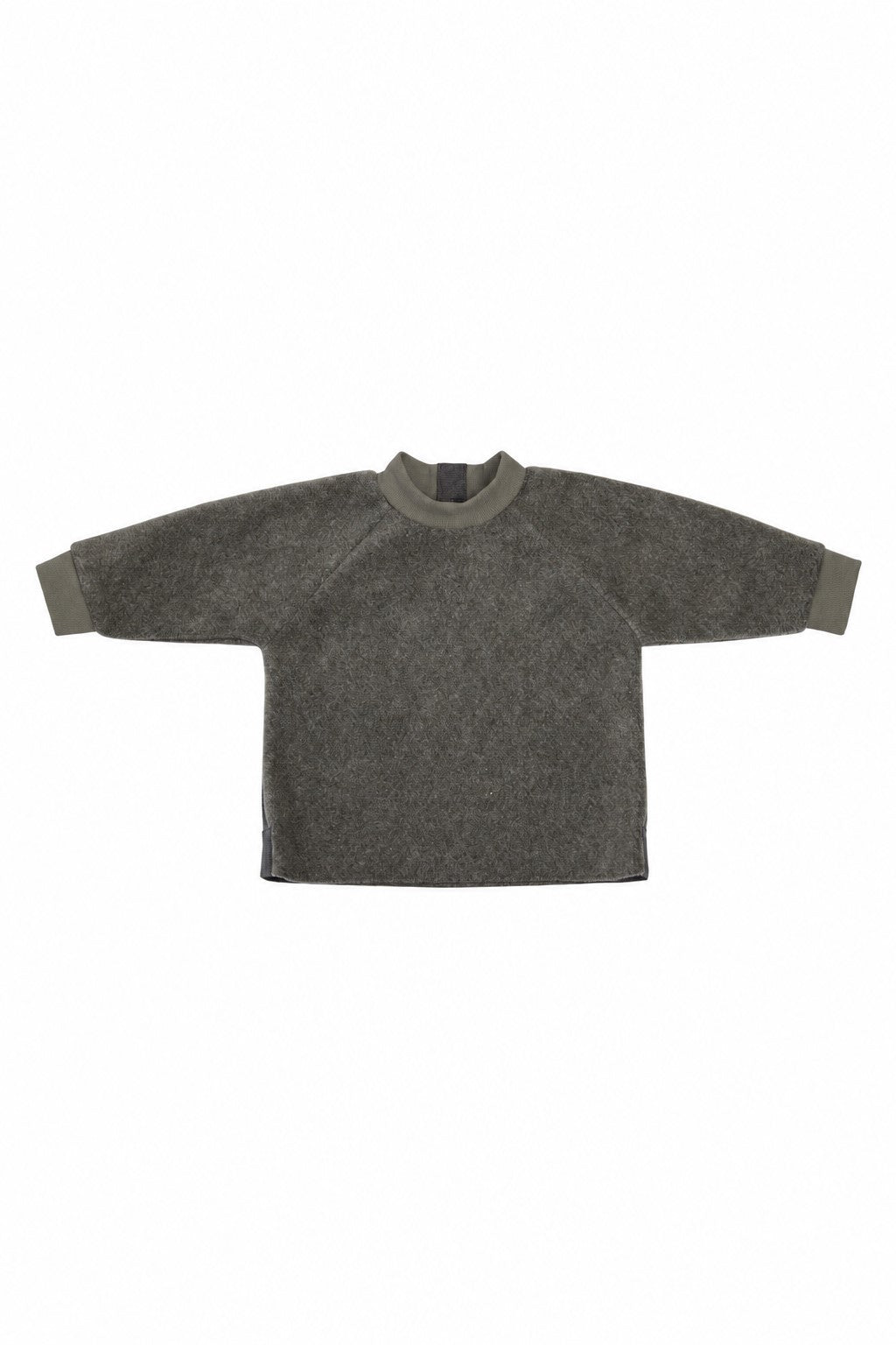GROWING UP FLEECE BLUSE RUNDEM HALS BABY - 107 GU BLUSER BARK 320