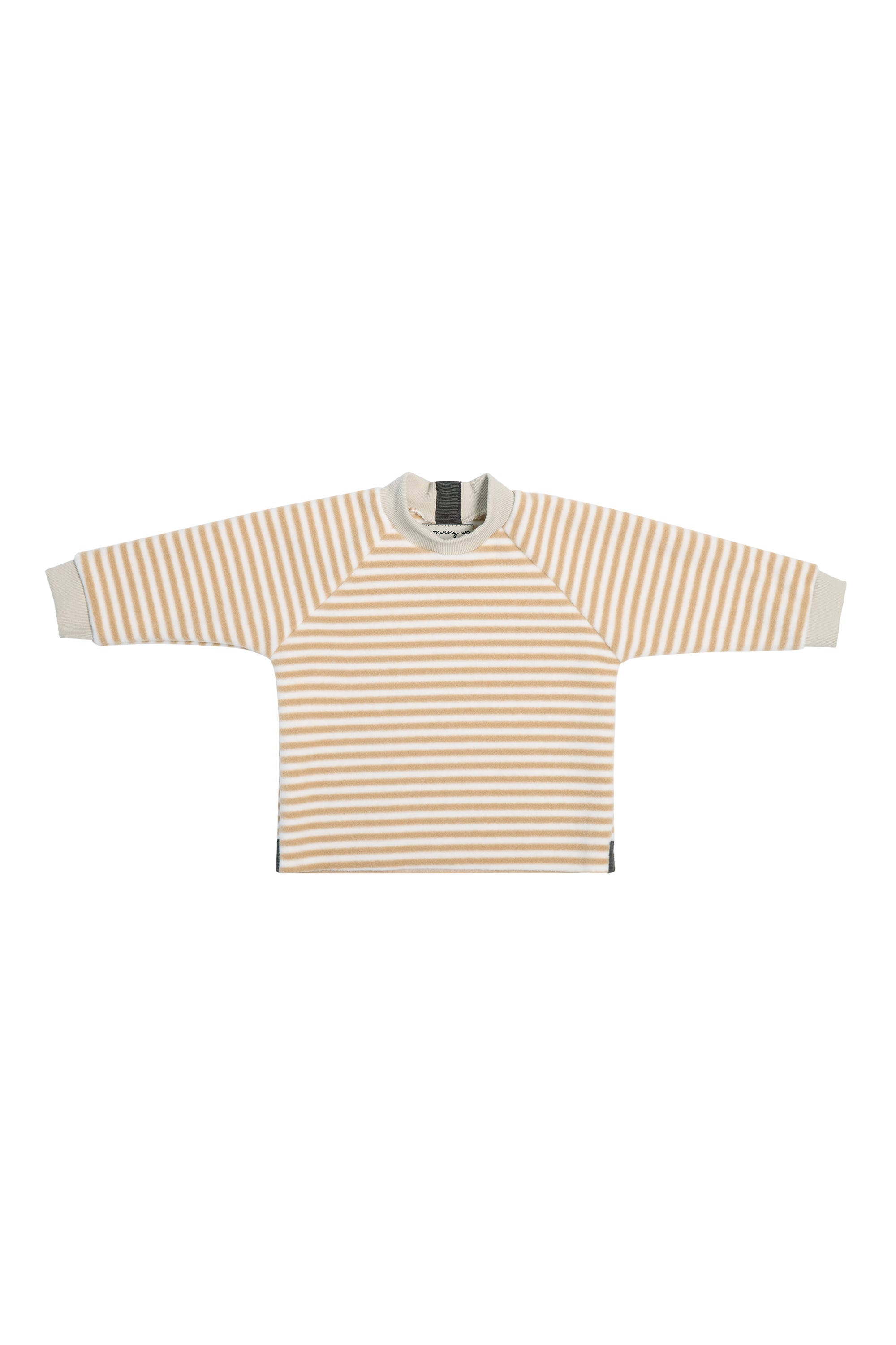 GROWING UP FLEECE BLUSE RUNDEM HALS BABY - 107 GU BLUSER STRIPES C&O 789