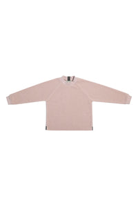 FLEECE BLUSE RUNDEM HALS CHILD - 107 - NUDE