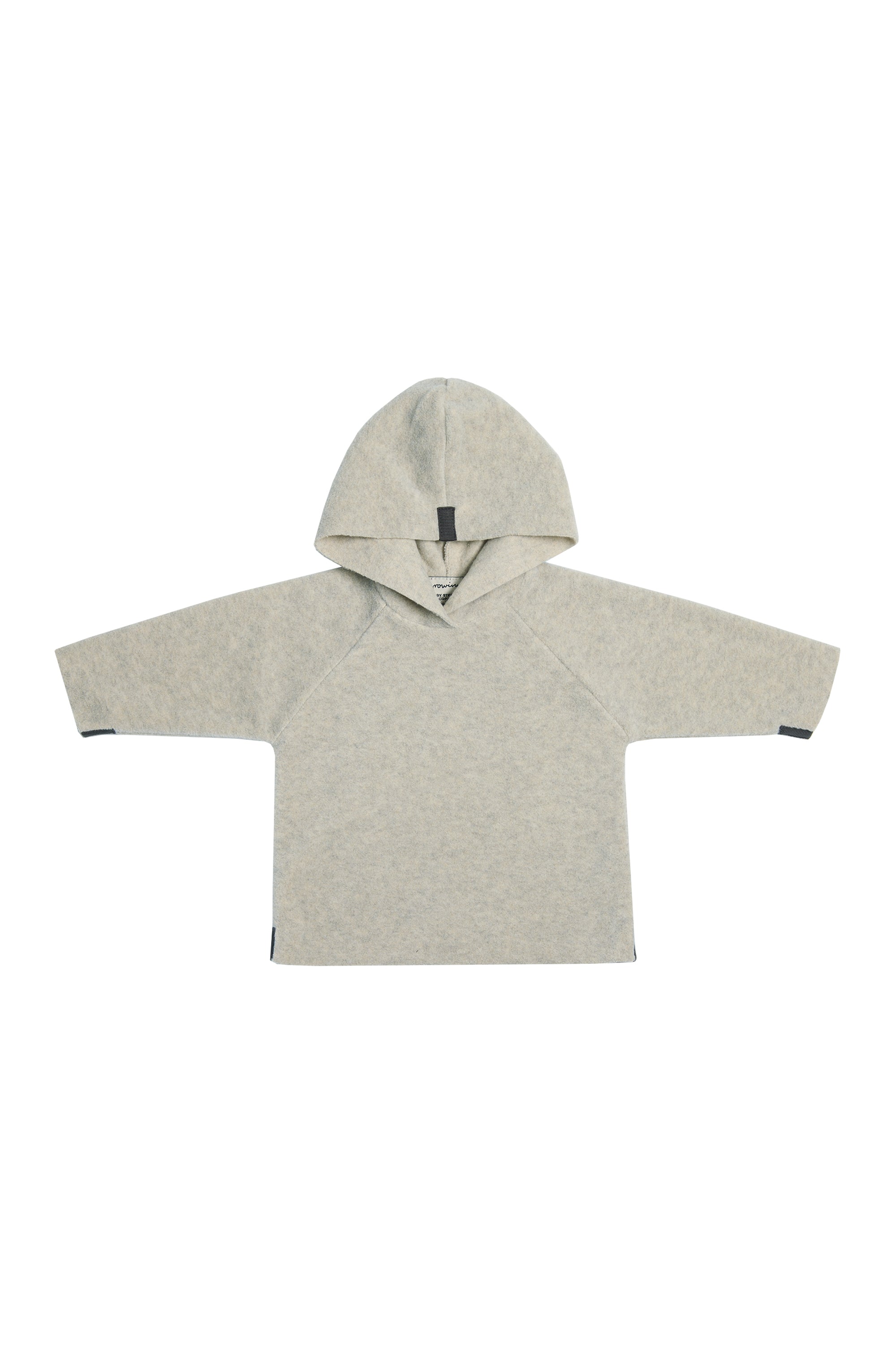 GROWING UP FLEECE KAPUZENBLUSE BABY- 108 GU BLUSER SAND 805