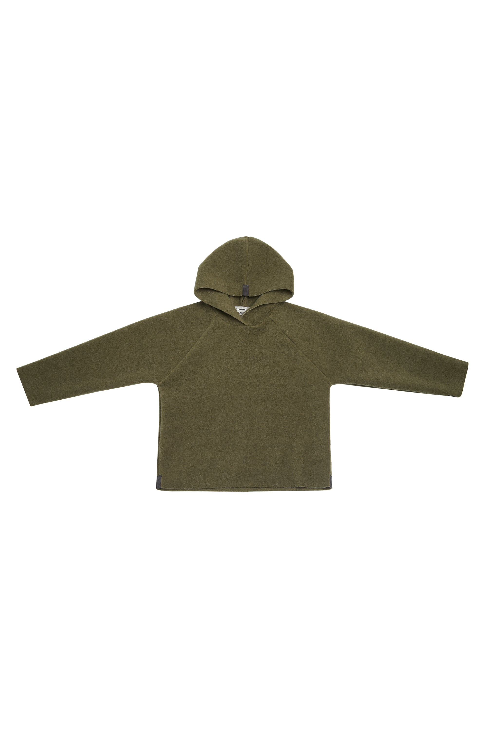 GROWING UP FLEECE KAPUZENBLUSE CHILD - 108 GU BLUSER MOSS 611