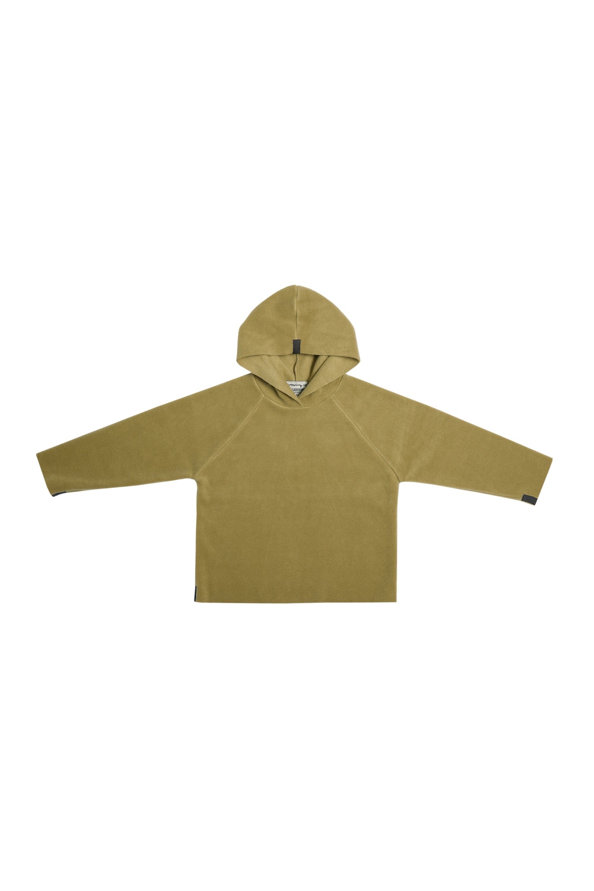 GROWING UP FLEECE KAPUZENBLUSE CHILD - 108 GU BLUSER OLIVE 655