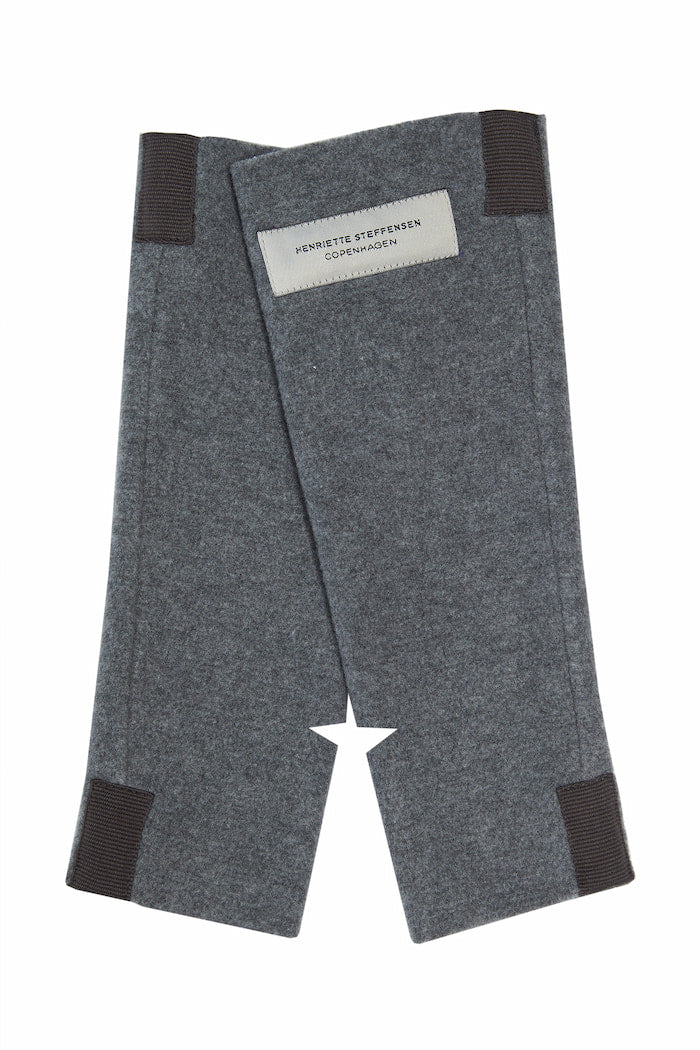HENRIETTE STEFFENSEN COPENHAGEN HANDGELENK-WÄRMER - 6022 WRIST WARMERS GREY 905