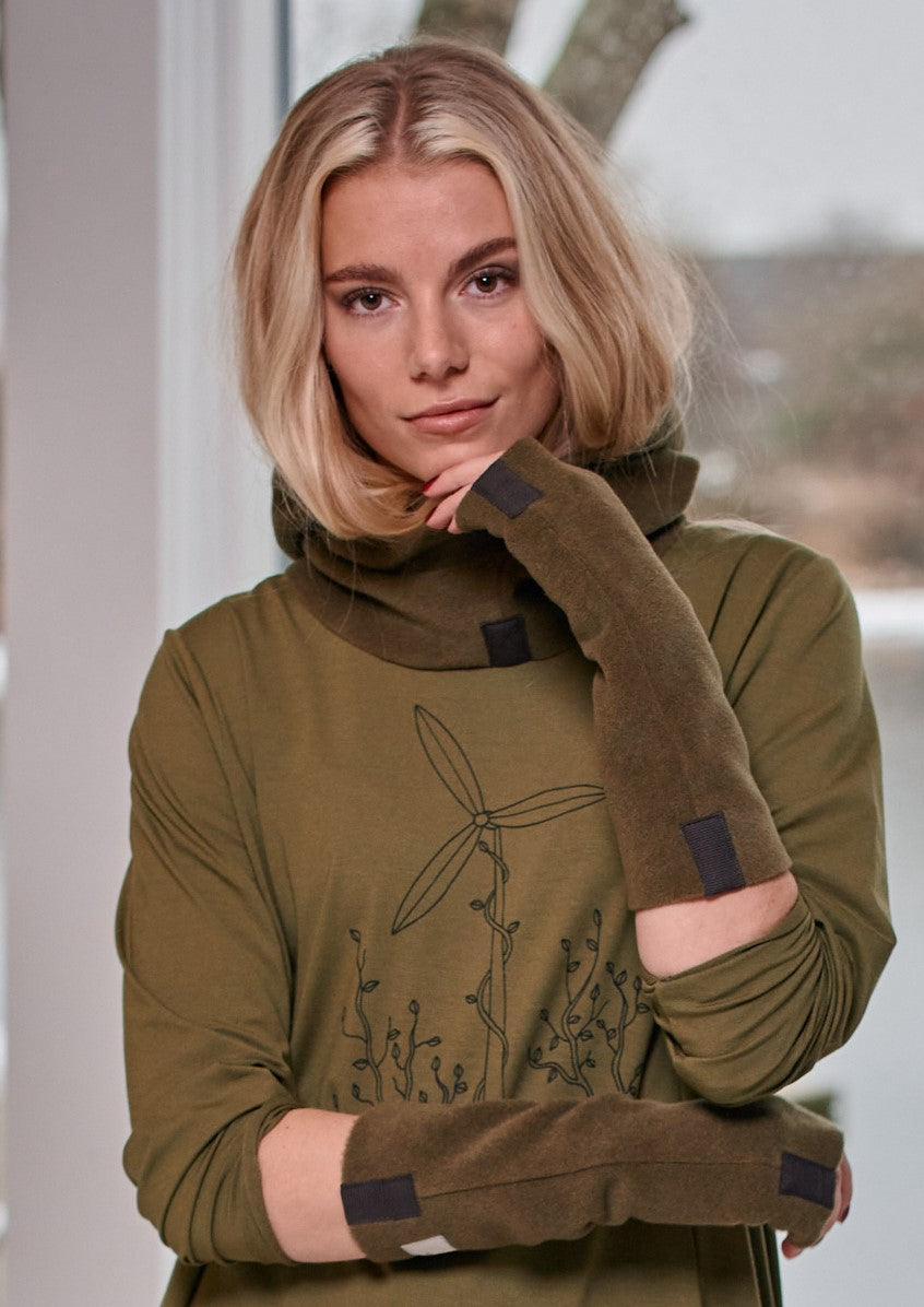 HENRIETTE STEFFENSEN COPENHAGEN HANDGELENK-WÄRMER - 6022 WRIST WARMERS MOSS 611