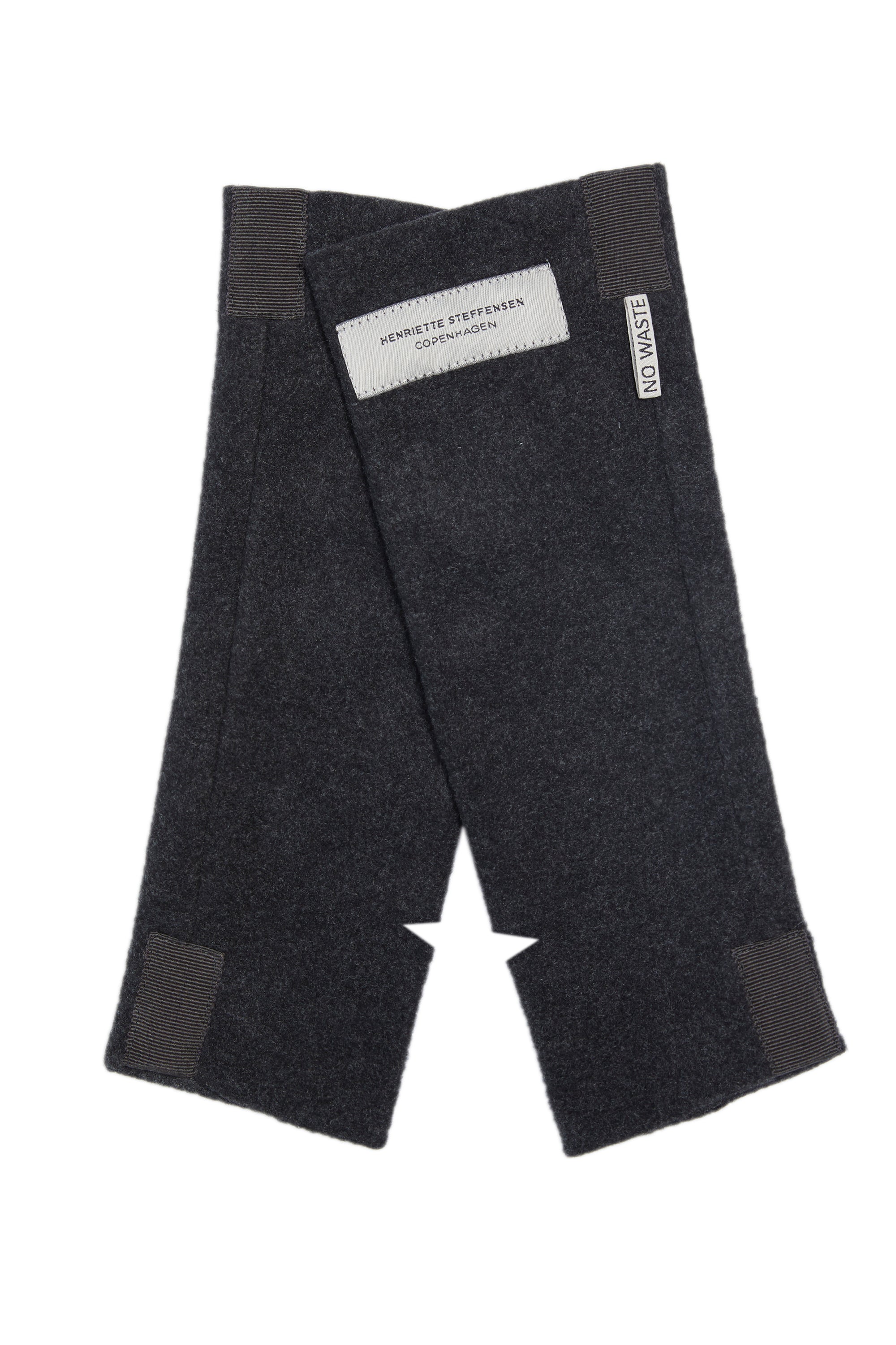 HENRIETTE STEFFENSEN COPENHAGEN HANDGELENK-WÄRMER - 6022 WRIST WARMERS SOFT BLACK 914