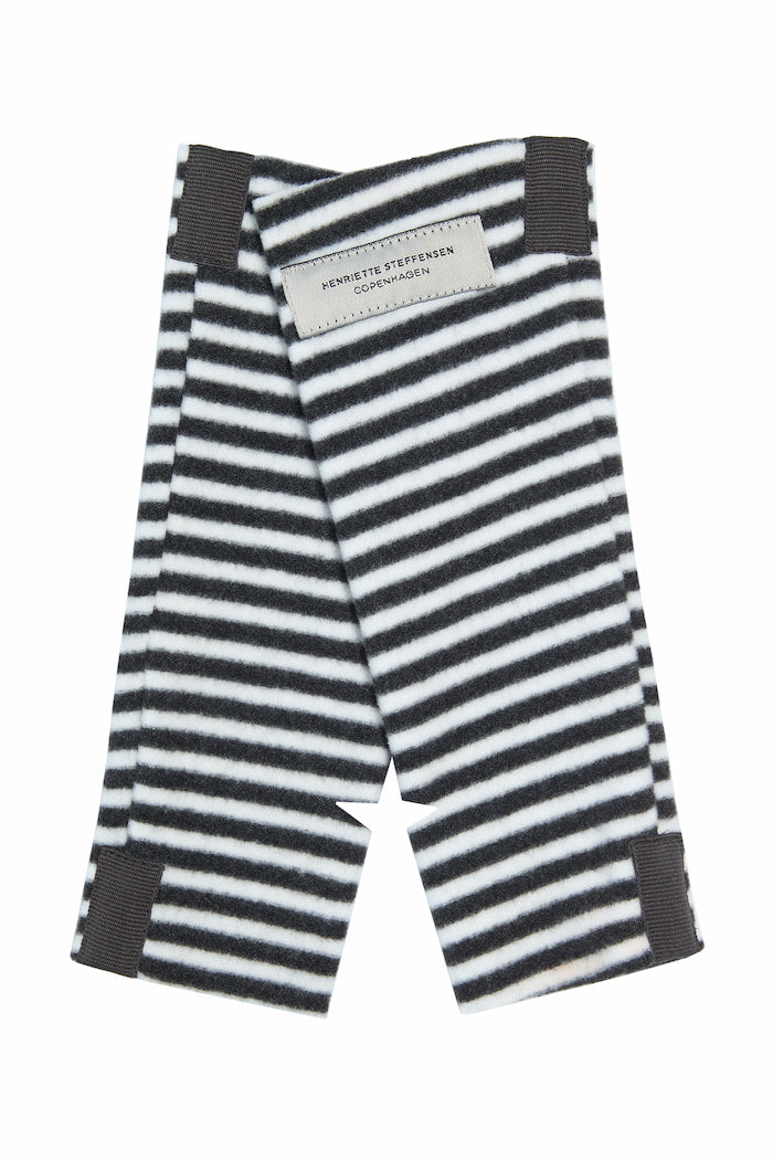 HENRIETTE STEFFENSEN COPENHAGEN HANDGELENK-WÄRMER - 6022 WRIST WARMERS STRIPES B&W 673