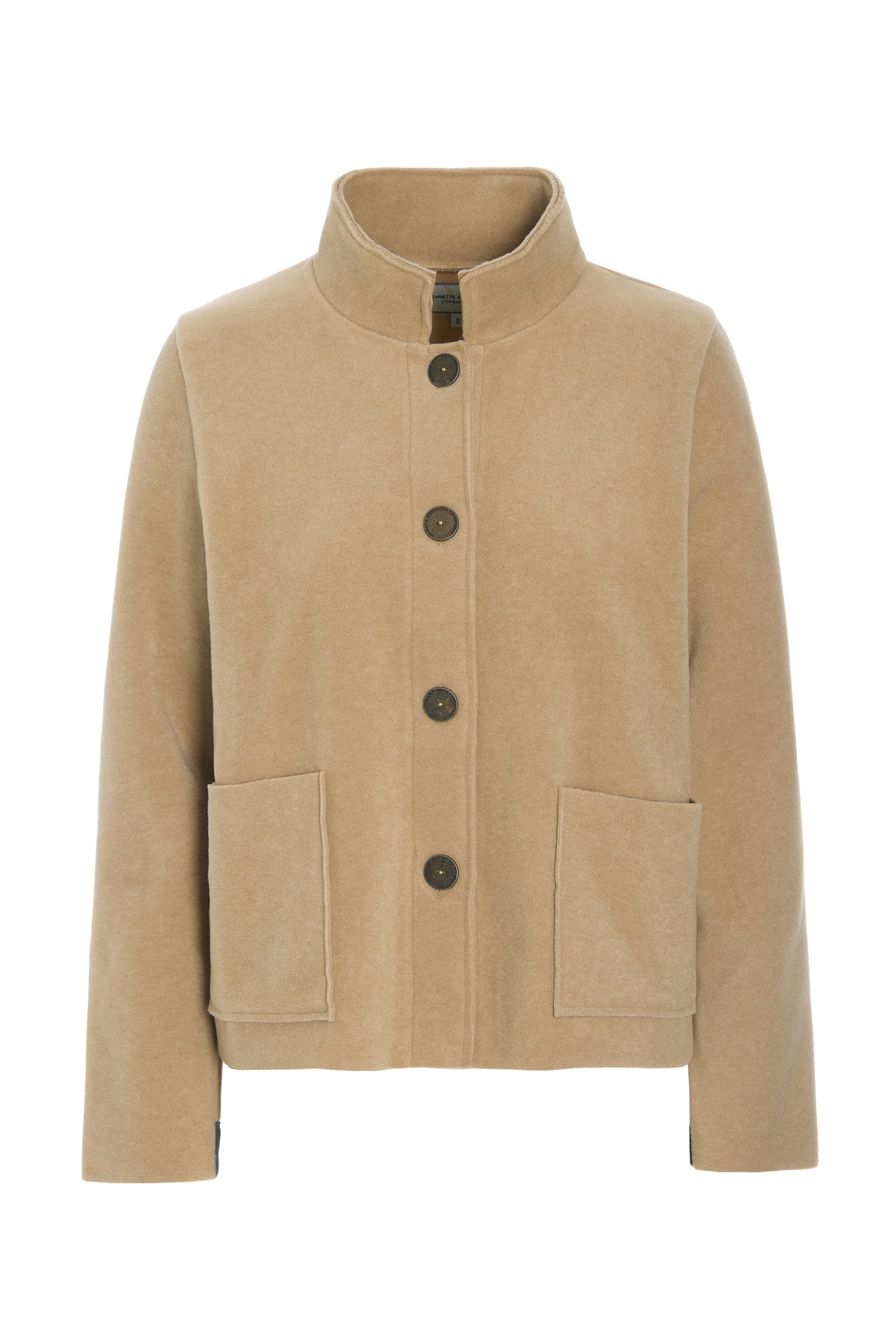 HENRIETTE STEFFENSEN COPENHAGEN JACKE - 7164 CARDIGANS CAMEL 815
