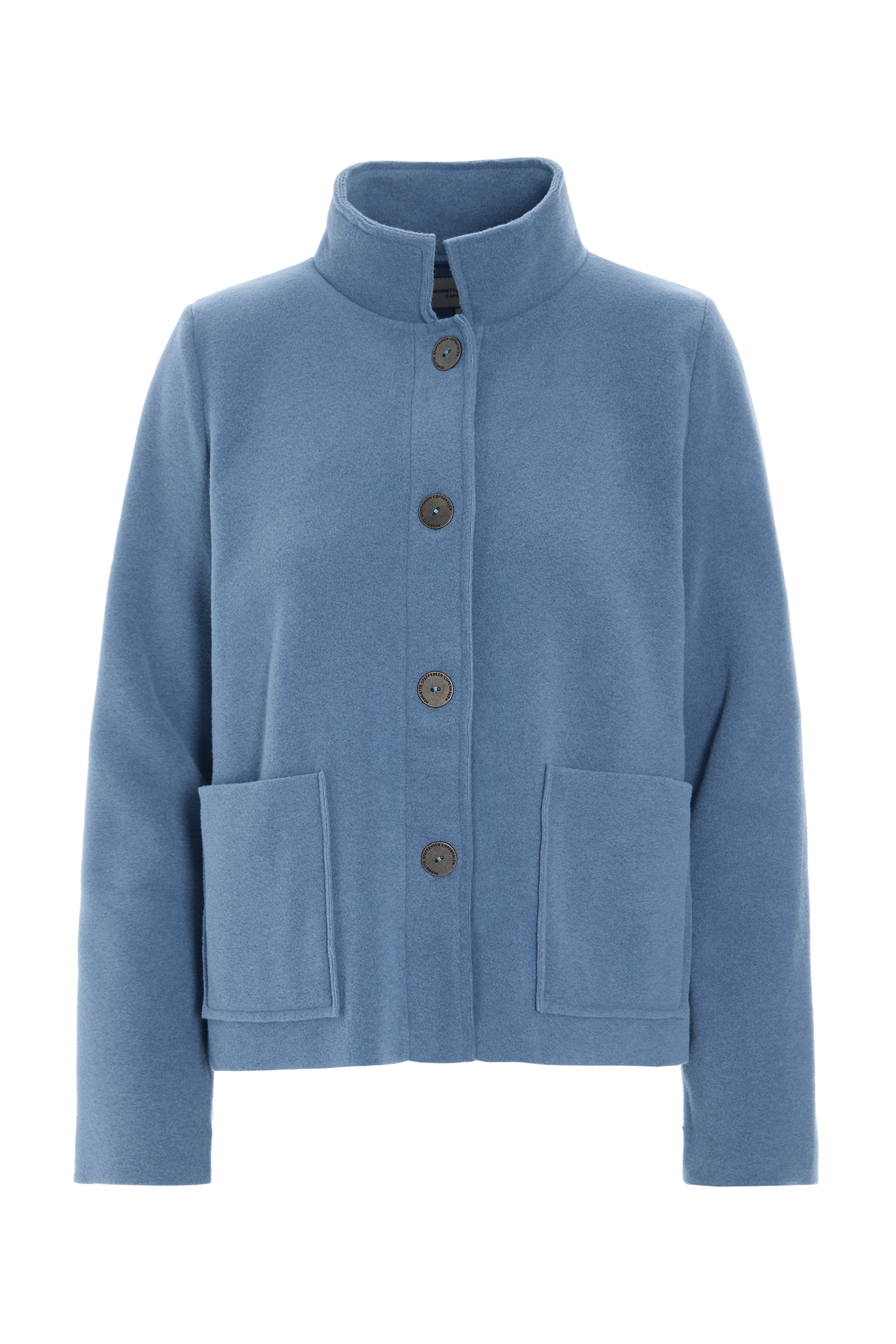 HENRIETTE STEFFENSEN COPENHAGEN JACKE - 7164 CARDIGANS DUSTY BLUE 794