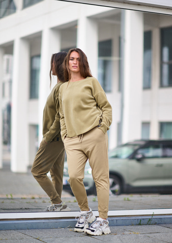 HENRIETTE STEFFENSEN COPENHAGEN JOGGINGHOSEN - 99012 BUKSER OLIVE 655