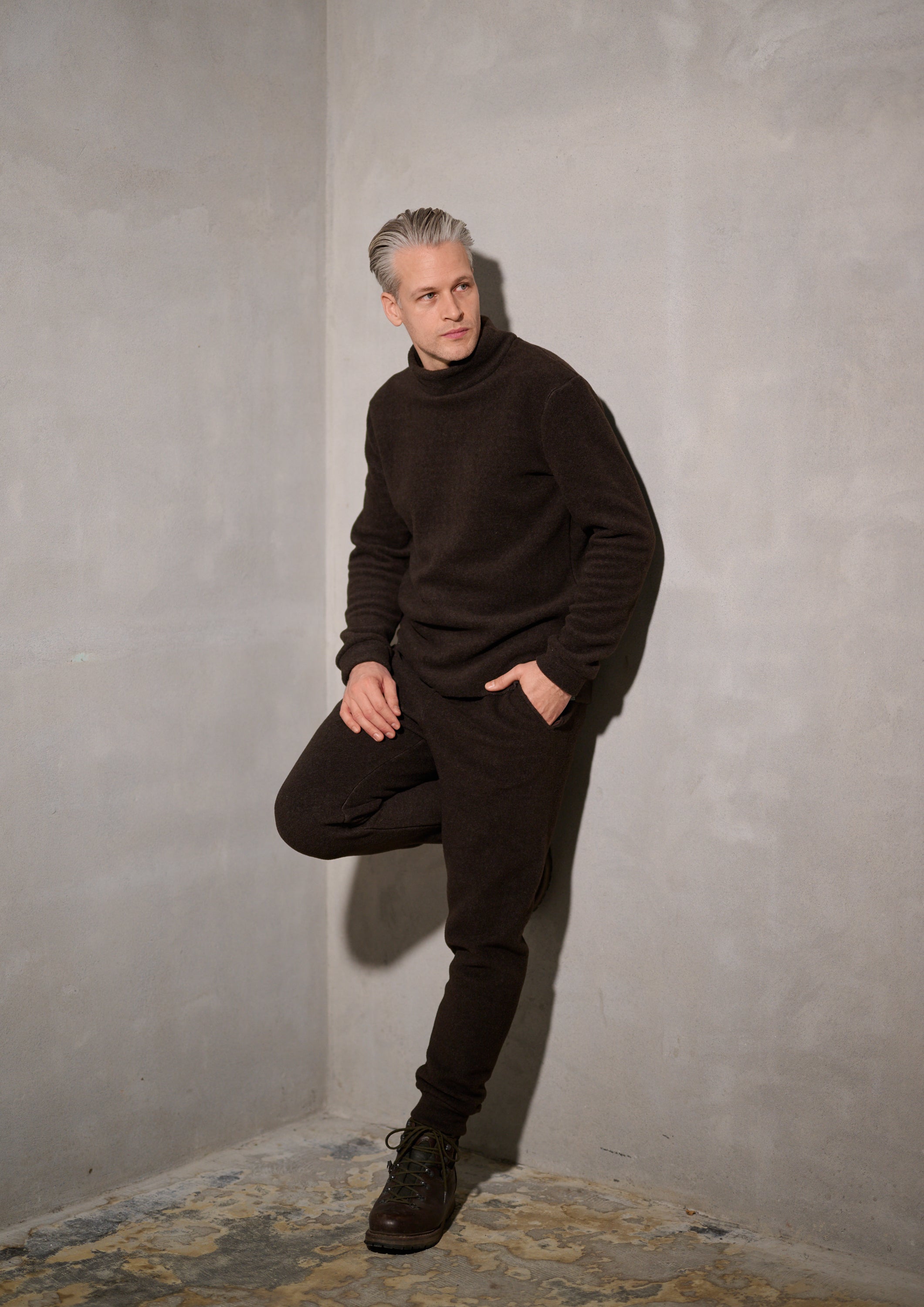 CARL BY STEFFENSEN COPENHAGEN JOGGINGHOSE - 1022C JOGGING CHOKOLATE 844