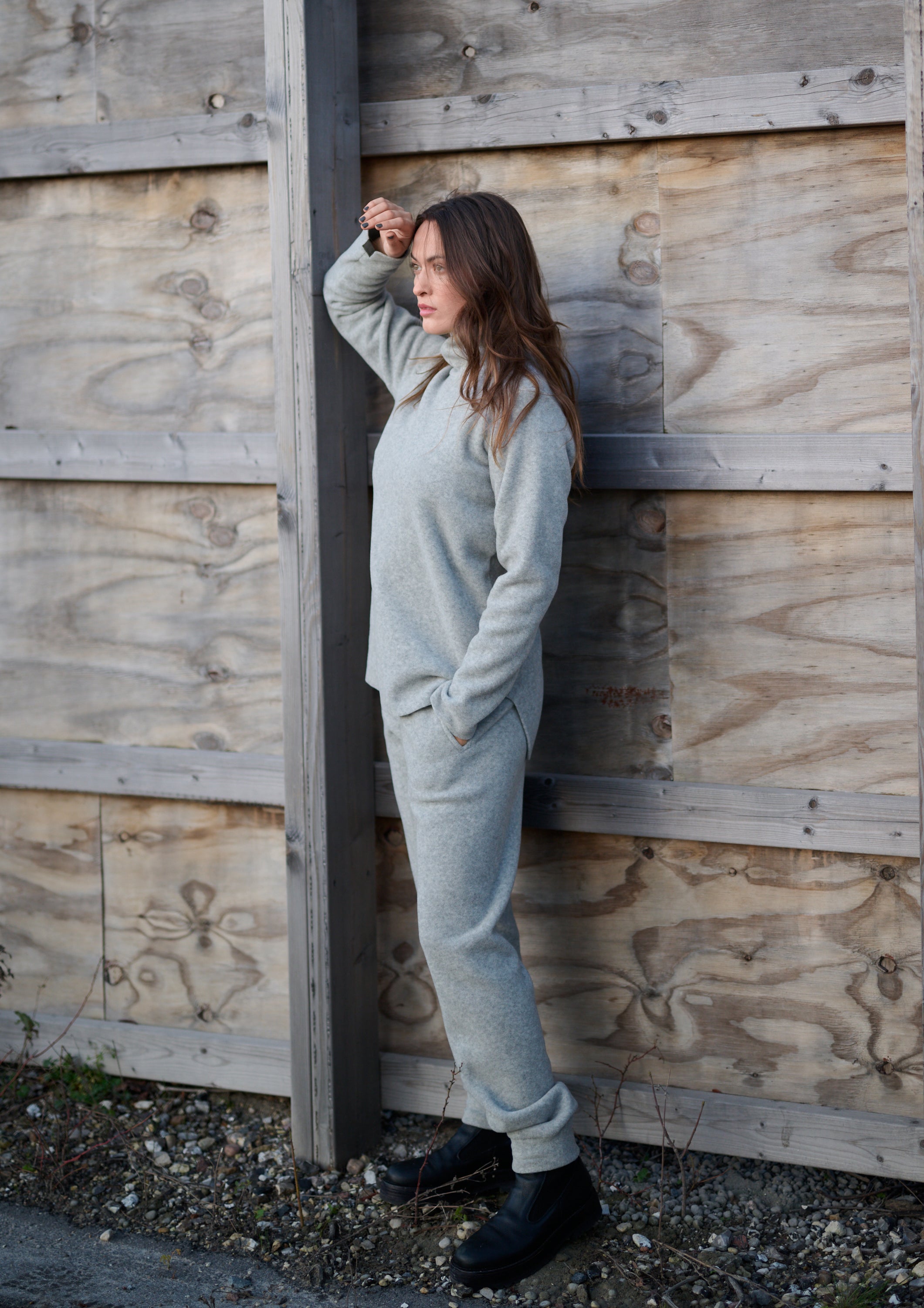 HENRIETTE STEFFENSEN COPENHAGEN JOGGINGHOSE - 2110 BUKSER LIGTH GREY 876