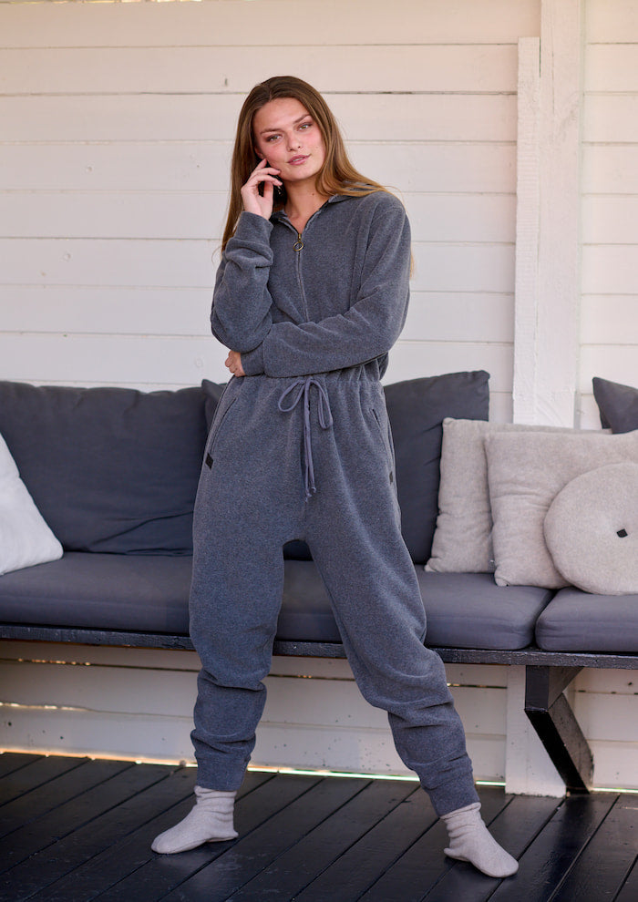 HENRIETTE STEFFENSEN COPENHAGEN JUMPSUIT DAMEN - 3900 JUMPSUITS GREY 905