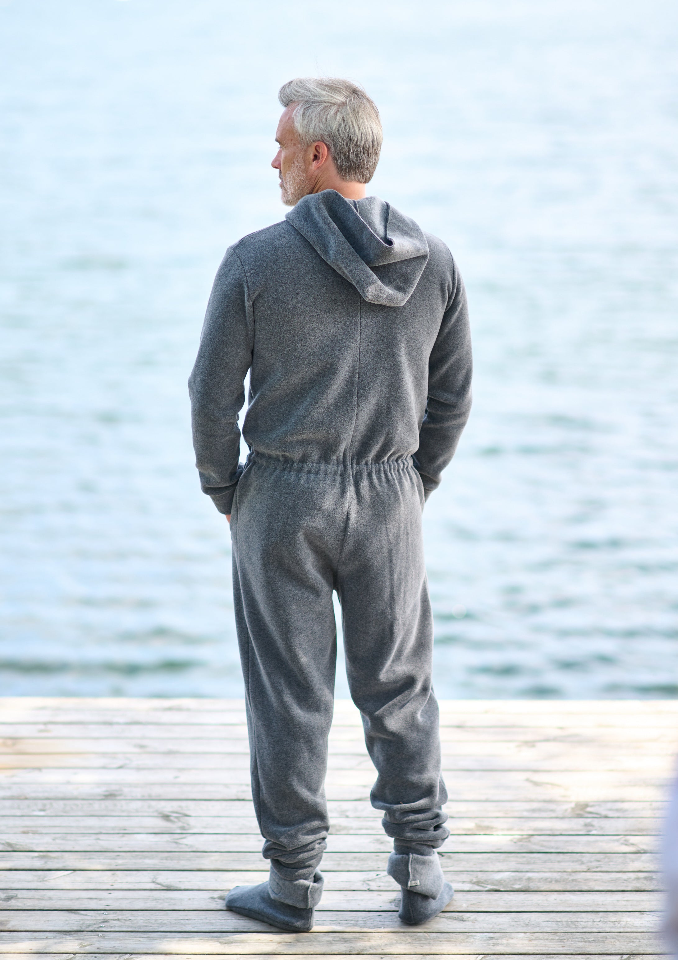 CARL BY STEFFENSEN COPENHAGEN JUMPSUIT HERREN - 2900C JUMPSUITS GREY 905