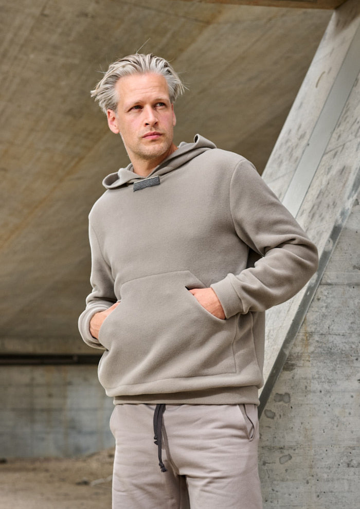 CARL BY STEFFENSEN COPENHAGEN KAPUZENPULLOVER - 1023C BLOUSES & SWEATERS ELEPHANT 654