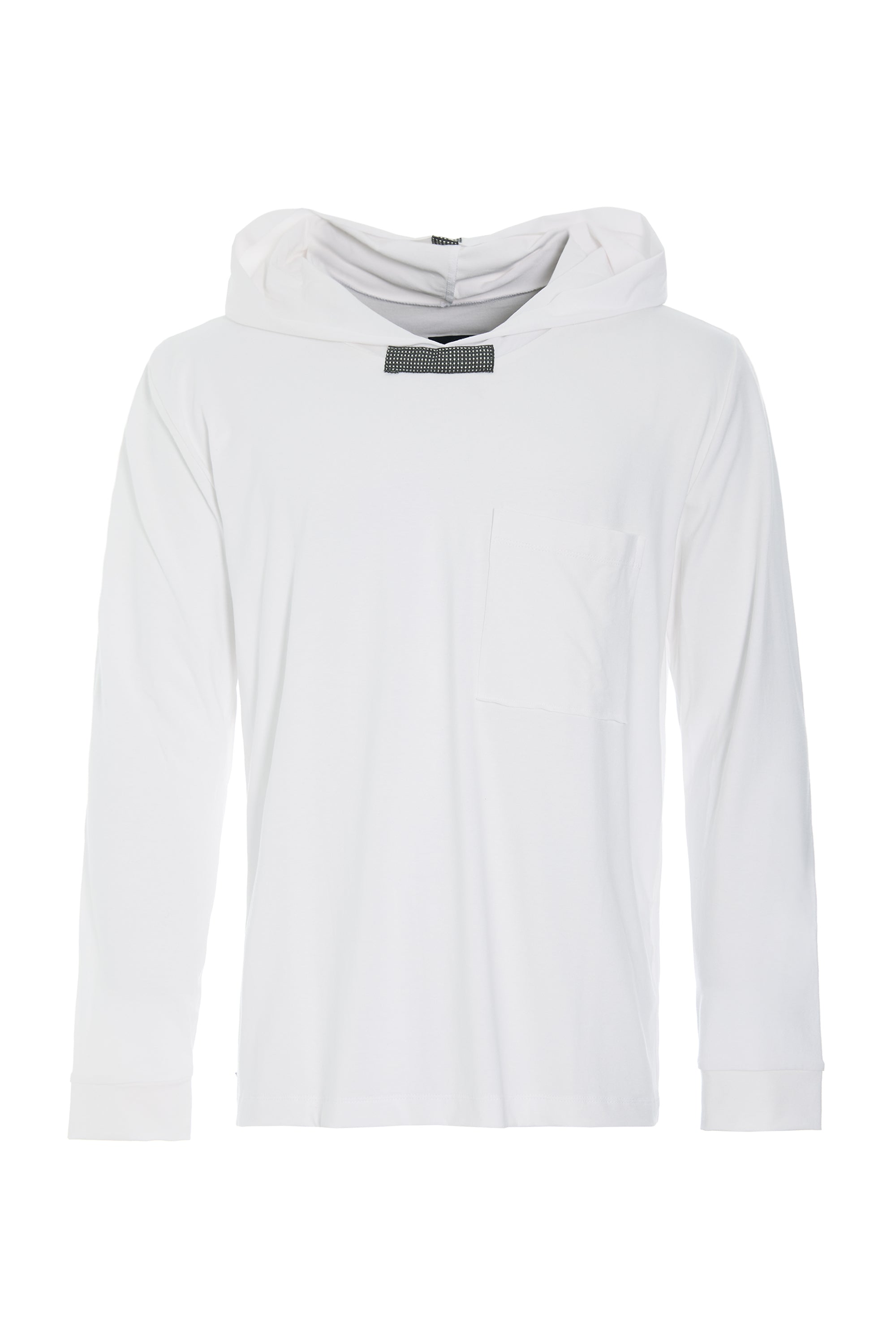 CARL BY STEFFENSEN COPENHAGEN KAPUZENPULLOVER - 1054C HOODIES WHITE 816