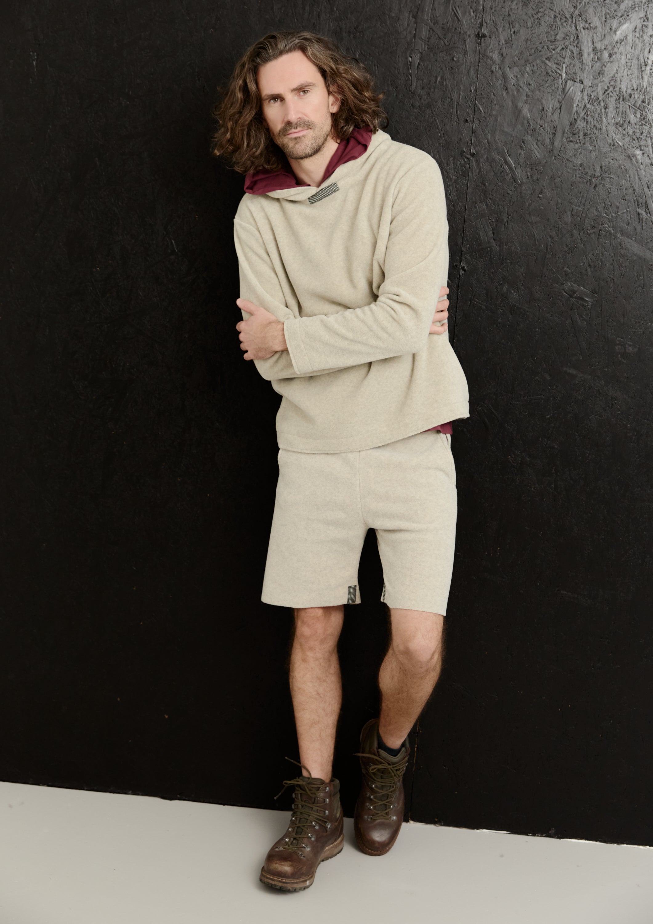 CARL BY STEFFENSEN COPENHAGEN KAPUZENPULLOVER - 1059C BLOUSES & SWEATERS SAND 805