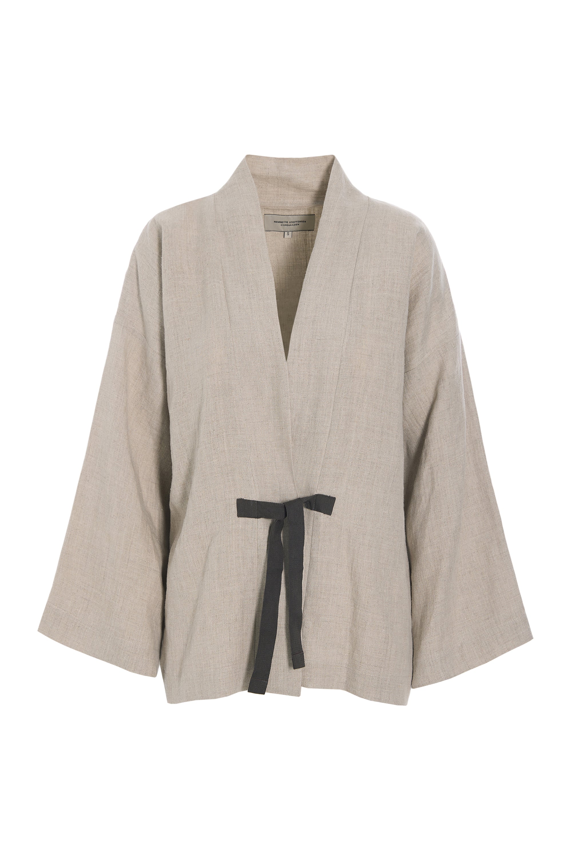 HENRIETTE STEFFENSEN COPENHAGEN KIMONO JACKE - 87000 CARDIGANS NATURE 446