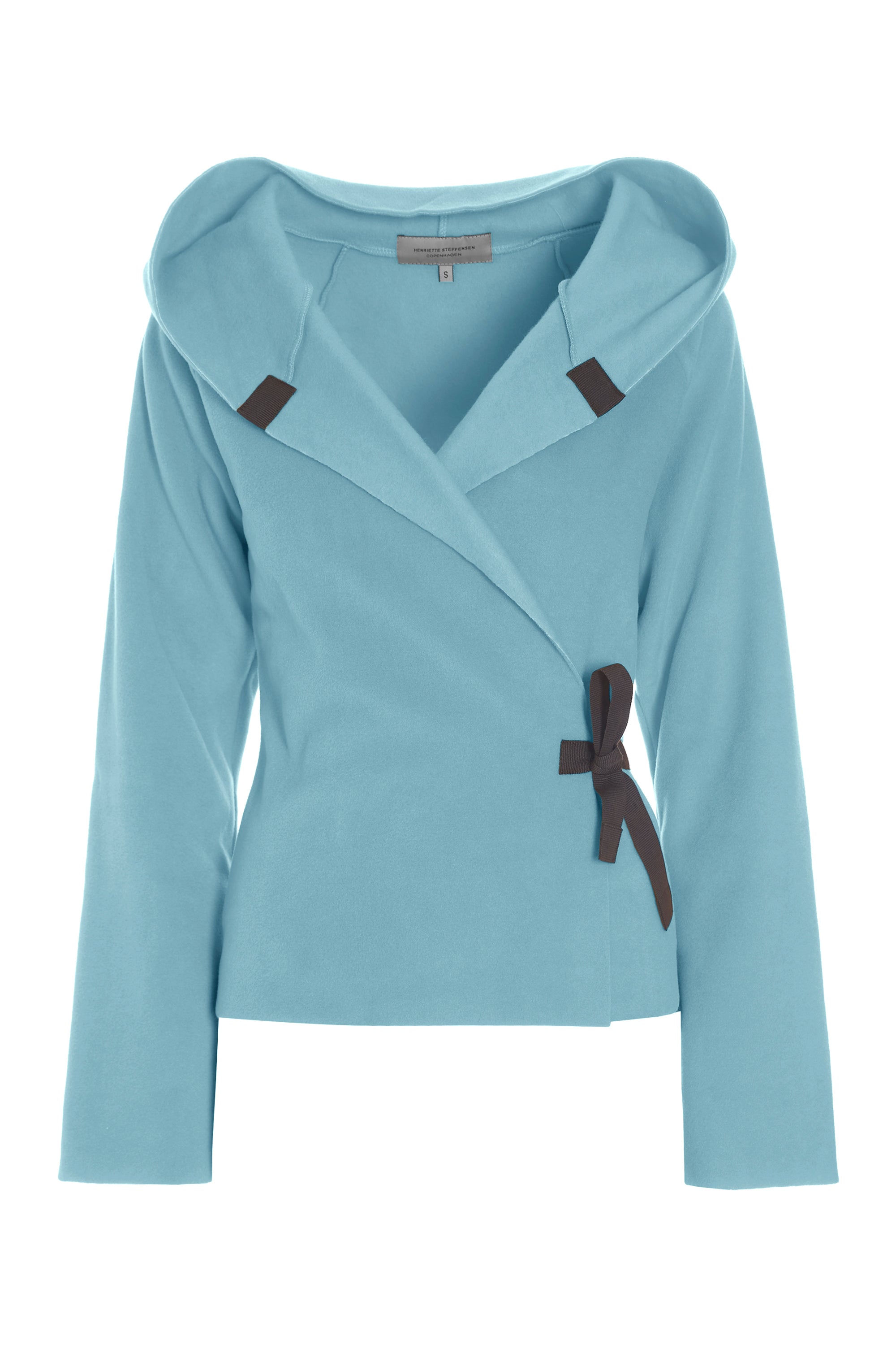 HENRIETTE STEFFENSEN COPENHAGEN KLASSISCHE FLEECE WICKEL CARDIGAN - 1009 CARDIGANS SALVIE 670