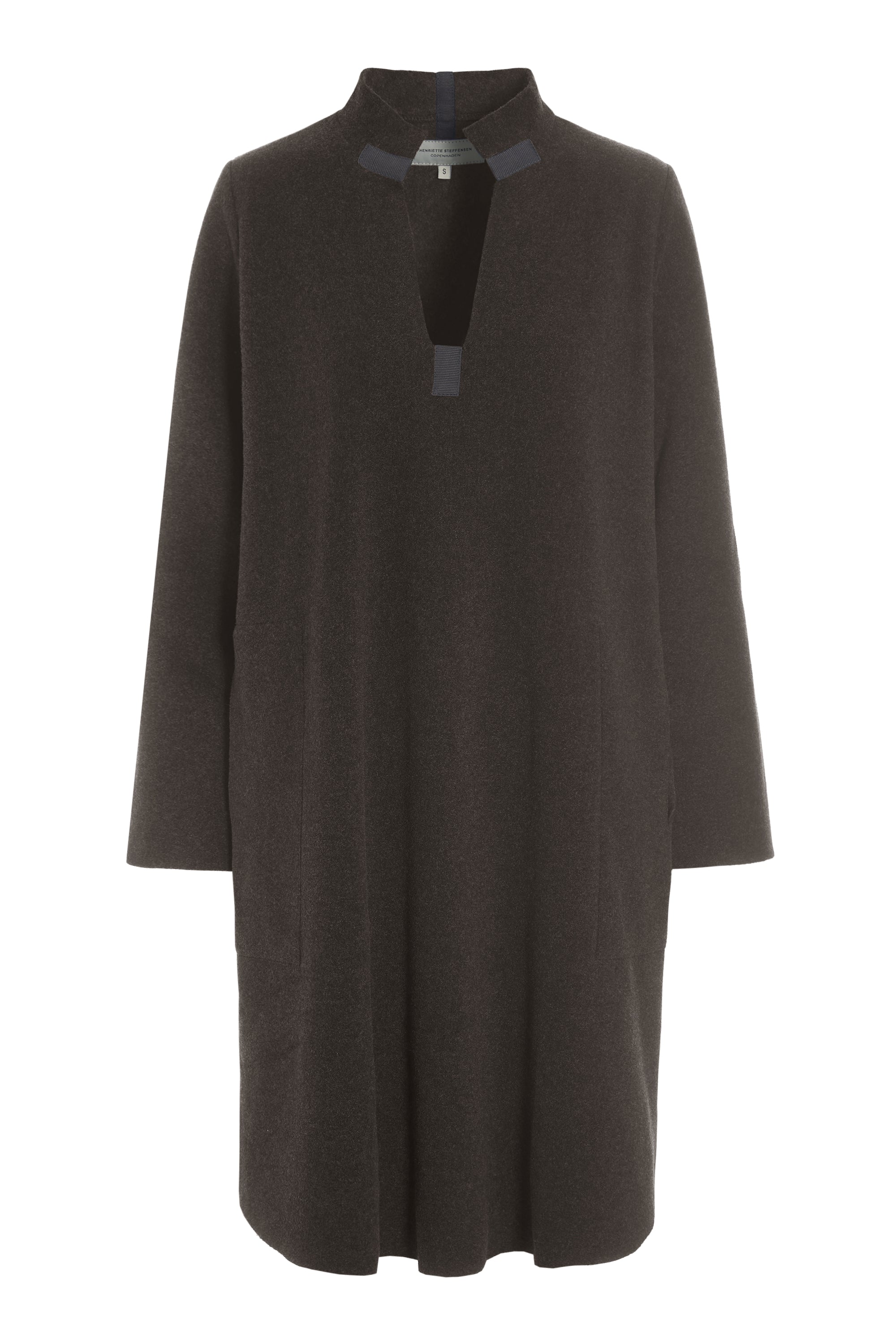 HENRIETTE STEFFENSEN COPENHAGEN KLEID - 3250 KJOLER CHOKOLATE 844