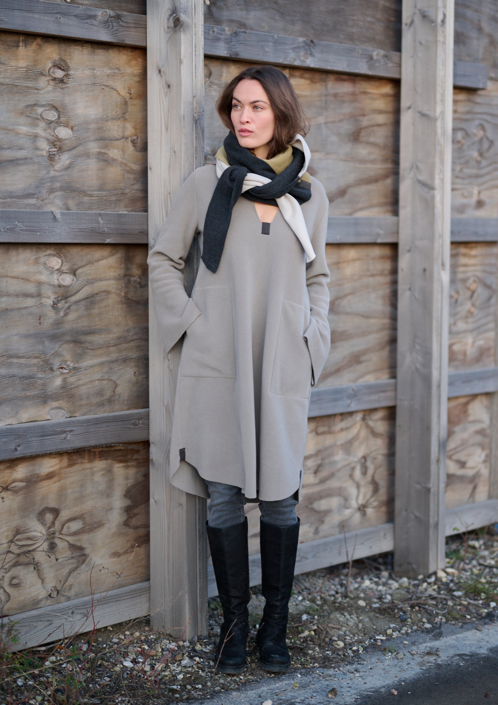 HENRIETTE STEFFENSEN COPENHAGEN KLEID - 3250 KJOLER ELEPHANT 654