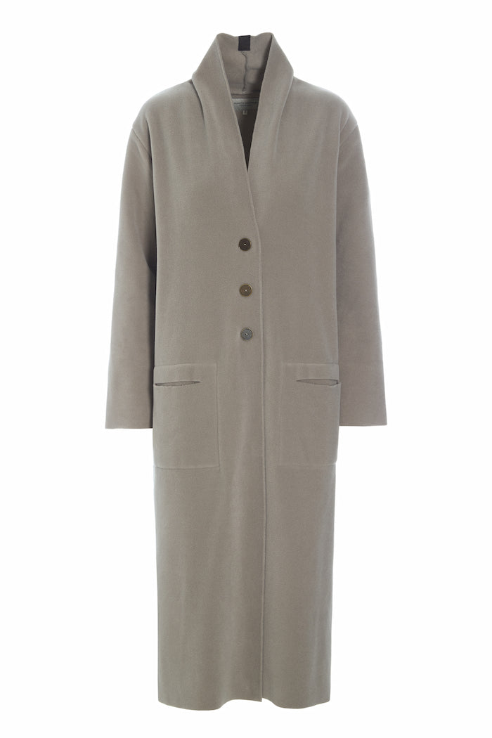 HENRIETTE STEFFENSEN COPENHAGEN LANGER CARDIGAN - 7162 CARDIGANS ELEPHANT 654
