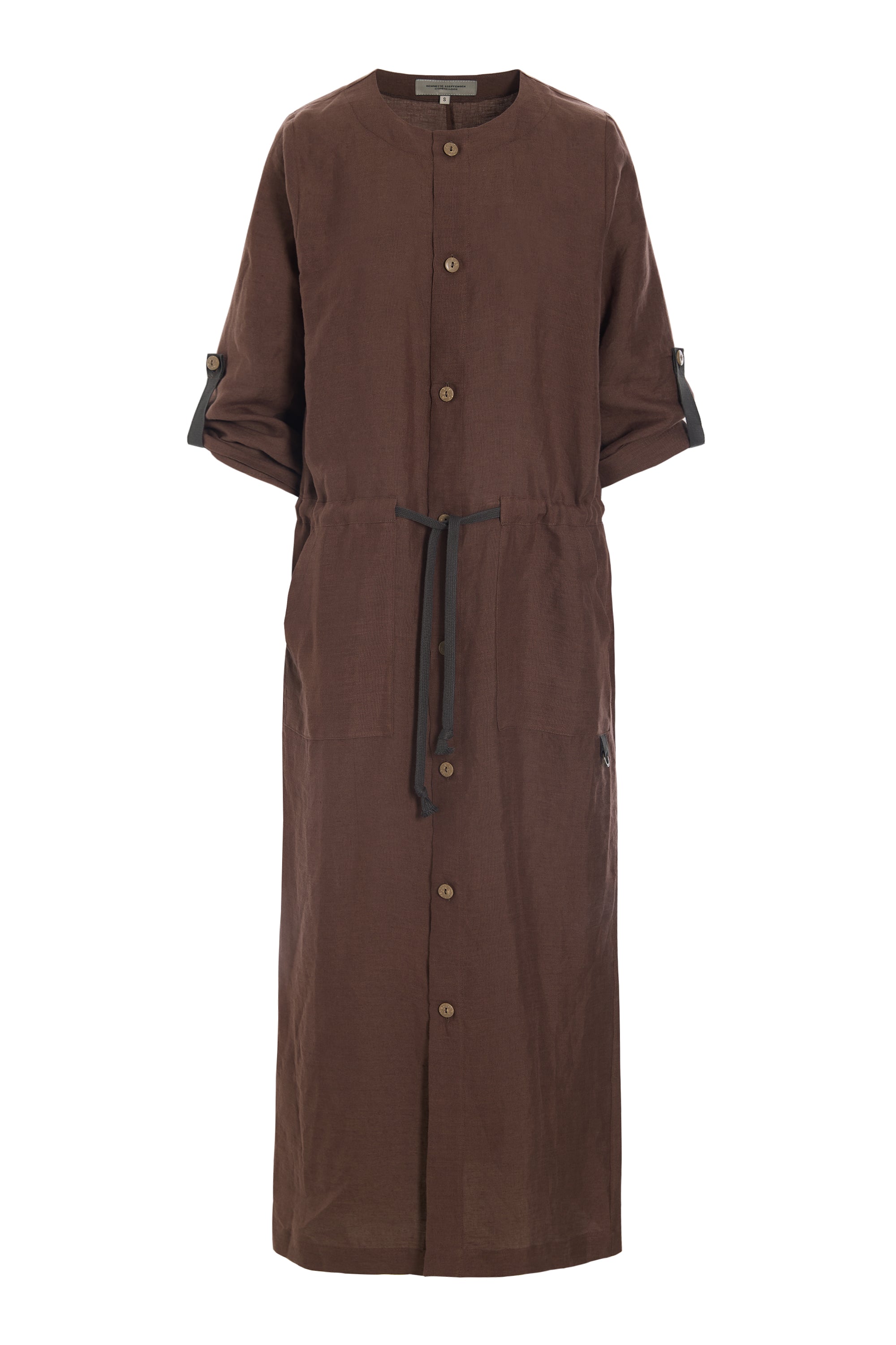 HENRIETTE STEFFENSEN COPENHAGEN LANGE JACKE - 87001 JACKETS CHOCOLATE 844