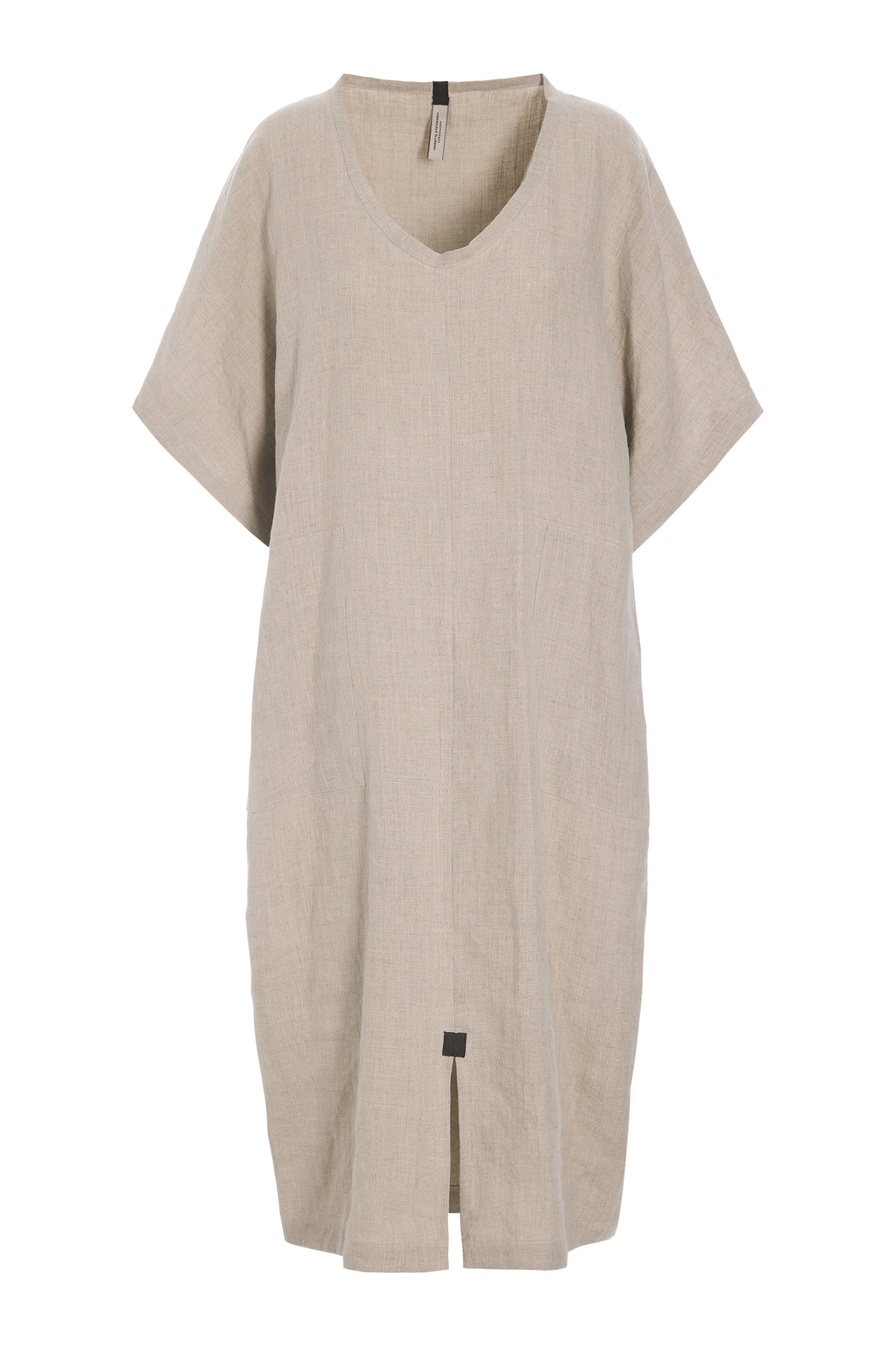 HENRIETTE STEFFENSEN COPENHAGEN LANGE KLEID - 83001 KJOLER NATURE 446