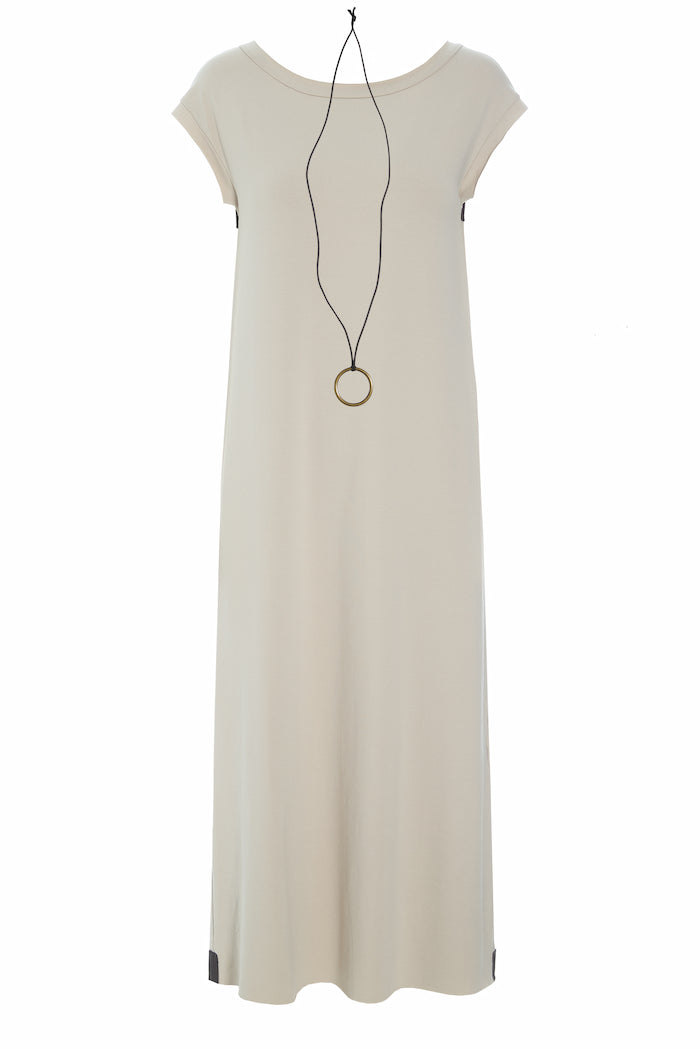 HENRIETTE STEFFENSEN COPENHAGEN LANGE KLEID MIT SCHMUCK - 98055 KJOLER KIT 831